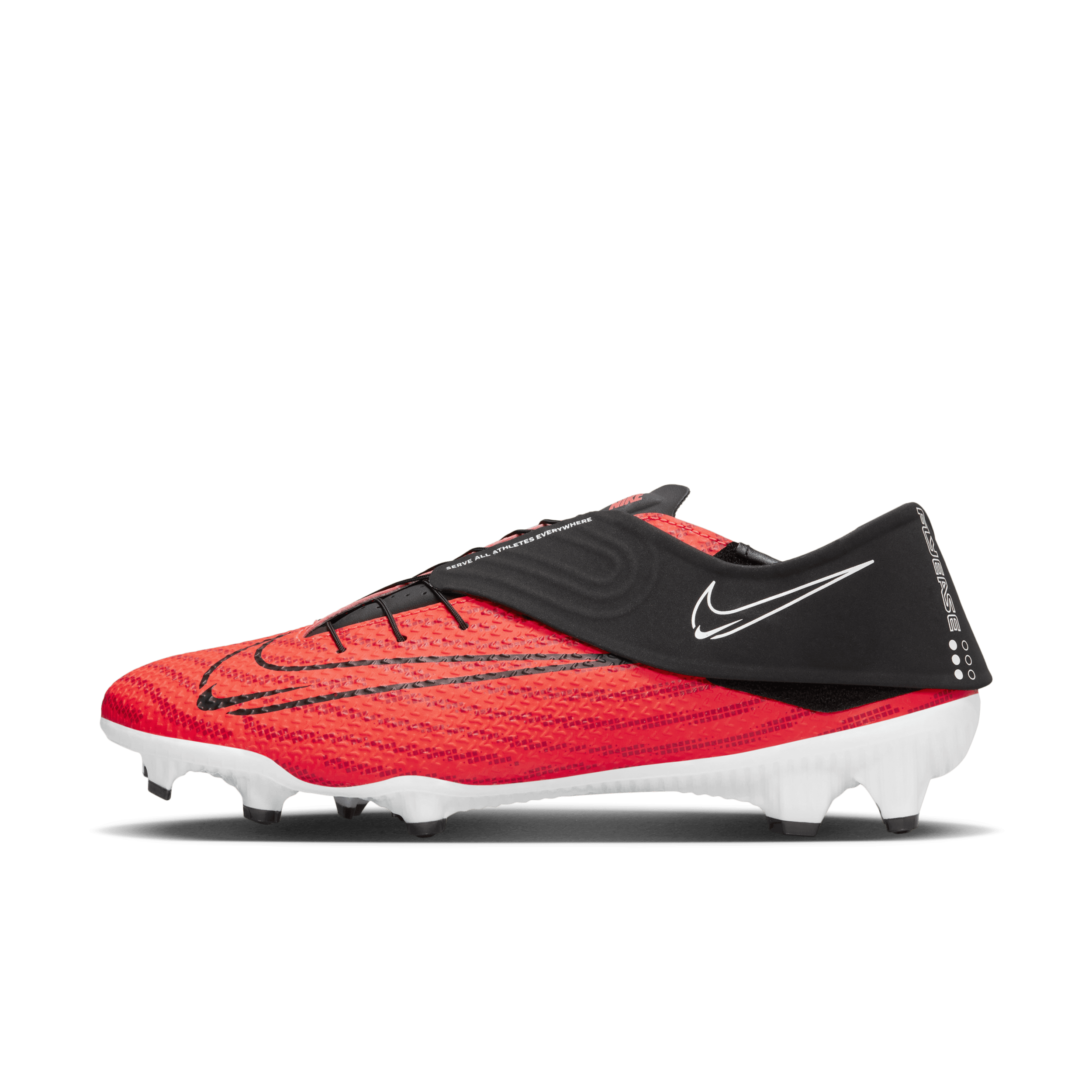 Nike Phantom GT2 Academy FlyEase low top en eenvoudig aan en uit te trekken voetbalschoenen (meerdere ondergronden) - Rood