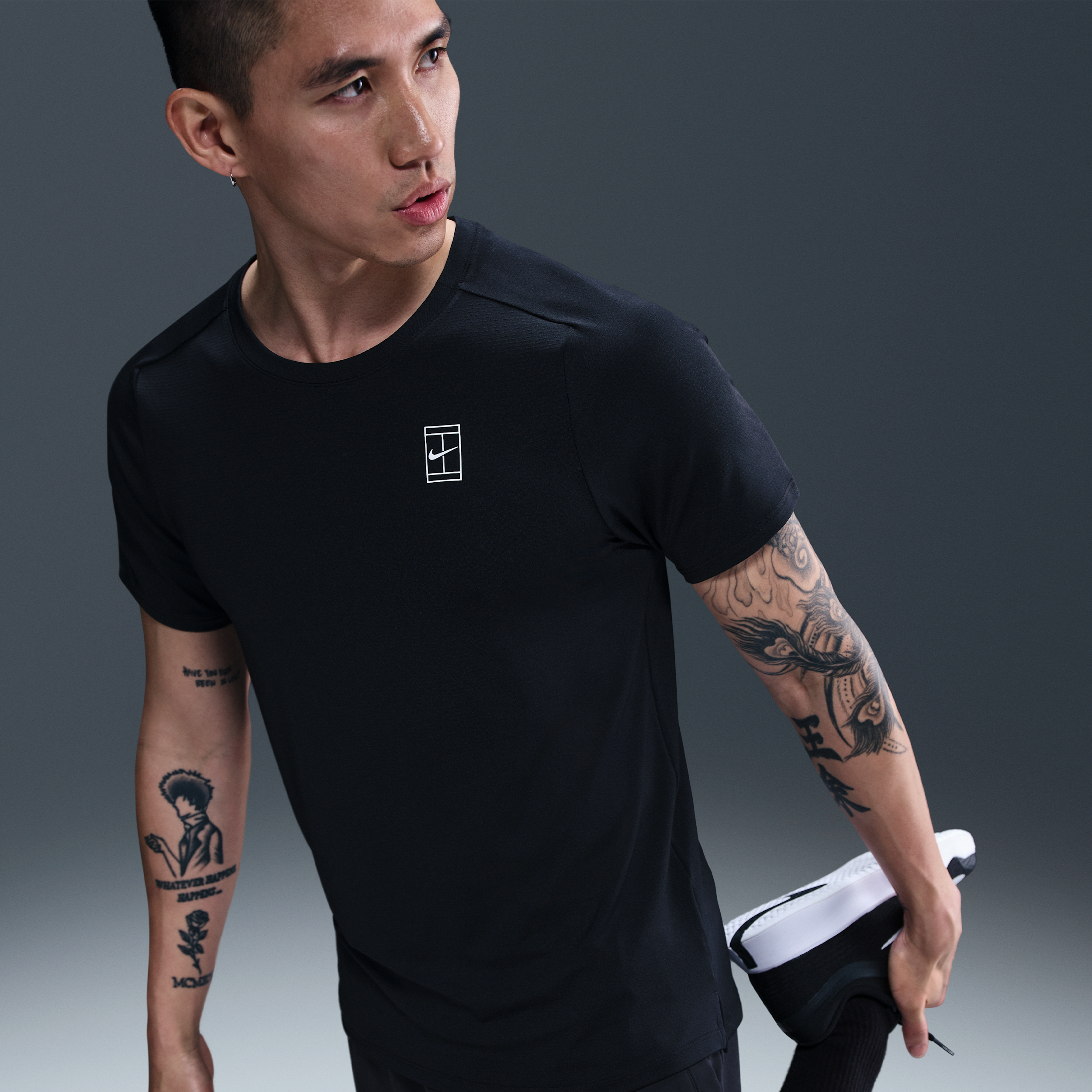 【ナイキ(NIKE)公式ストア】ナイキコート アドバンテージ メンズ Dri-FIT テニストップ FZ6911-010 ブラック 【ナイキ(NIKE)公式ストア】ナイキコート アドバンテージ メンズ Dri-FIT テニストップ FZ6911-010 ブラック