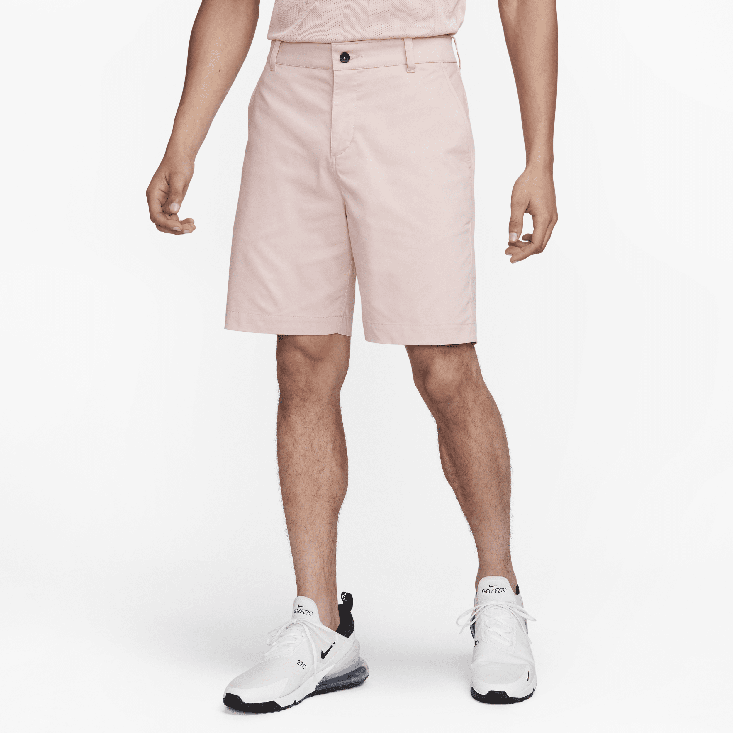Nike Dri-FIT UV-golf-chinoshorts (23 cm) til mænd - Pink