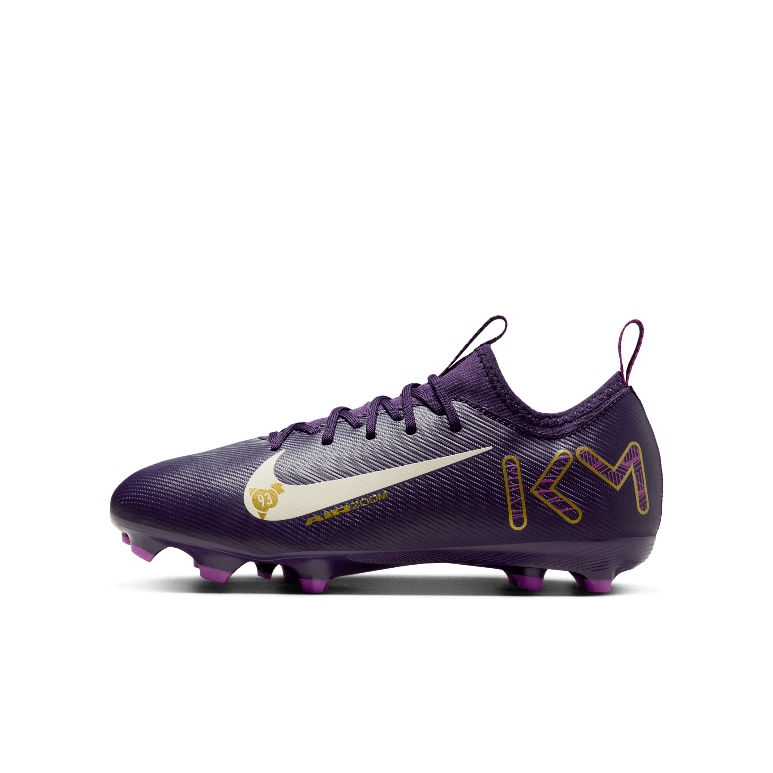 【ナイキ(NIKE)公式ストア】ナイキ ジュニア マーキュリアル ヴェイパー 16 アカデミー "Kylian Mbappé" ジュニア MG ローカット サッカースパイク FQ8394-500 パープル 【ナイキ(NIKE)公式ストア】ナイキ ジュニア マーキュリアル ヴェイパー 16 アカデミー "Kylian Mbappé" ジュニア MG ローカット サッカースパイク FQ8394-500 パープル