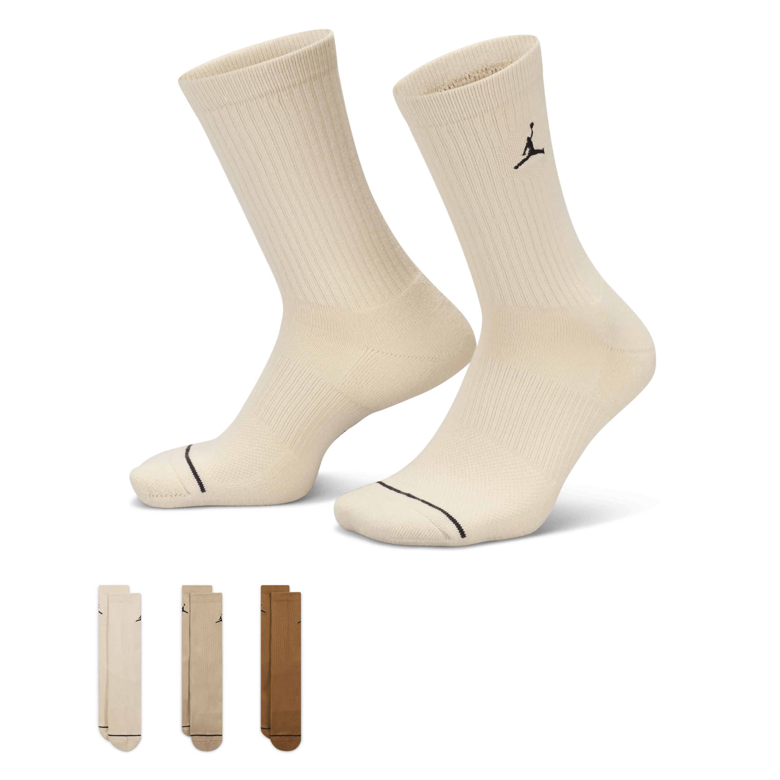 Jordan Everyday Crew sokken (3 paar) - Meerkleurig
