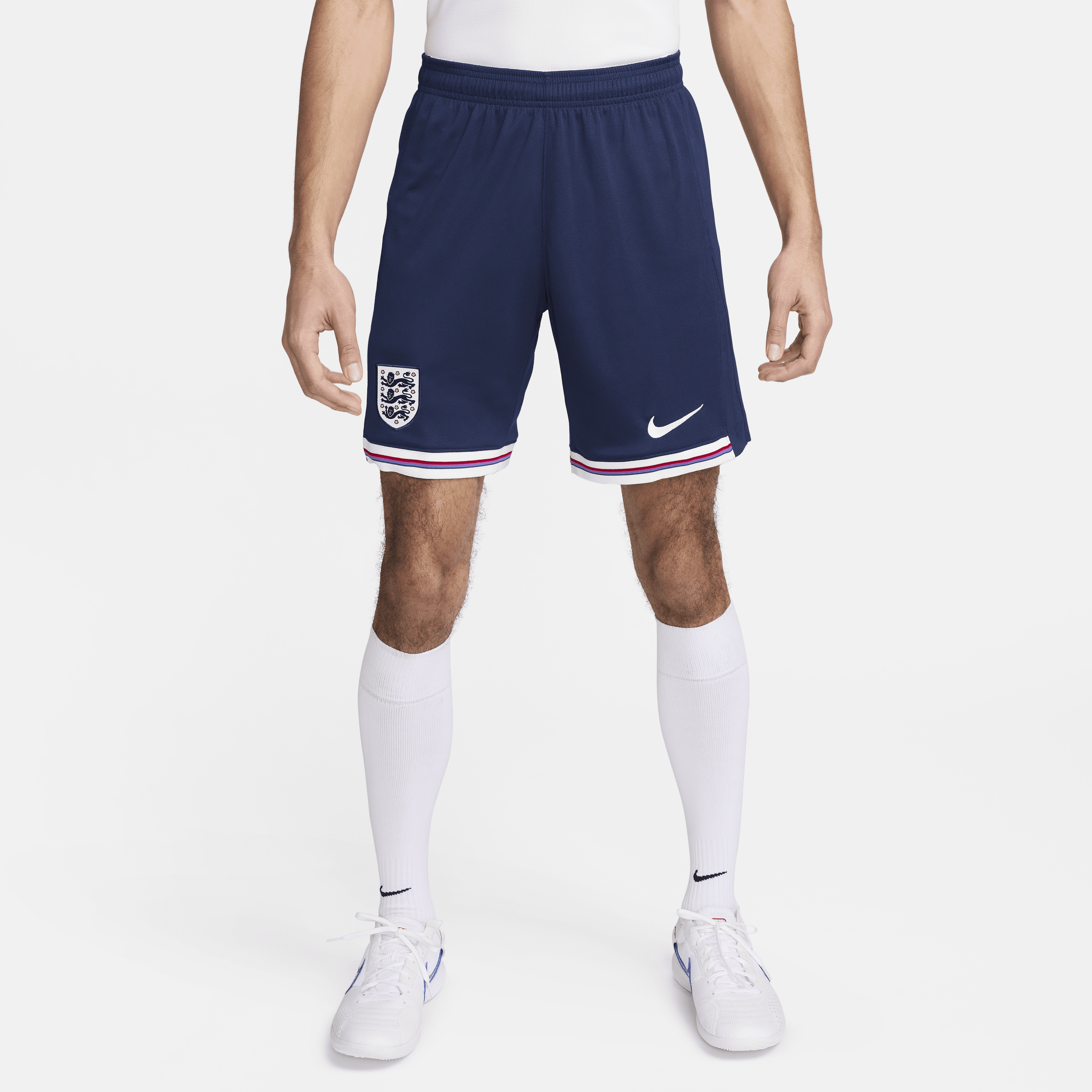 Primera equipación Stadium Inglaterra 2024 Pantalón corto de fútbol tipo réplica Nike Dri-FIT - Hombre - Azul