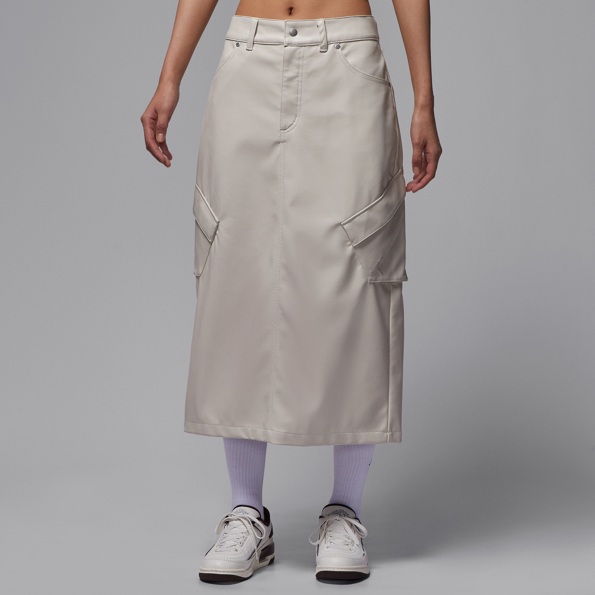 【ナイキ(NIKE)公式ストア】ジョーダン フライト シカゴ ウィメンズ フェイク レザー スカート IO0584-104 ブラウン 【ナイキ(NIKE)公式ストア】ジョーダン フライト シカゴ ウィメンズ フェイク レザー スカート IO0584-104 ブラウン