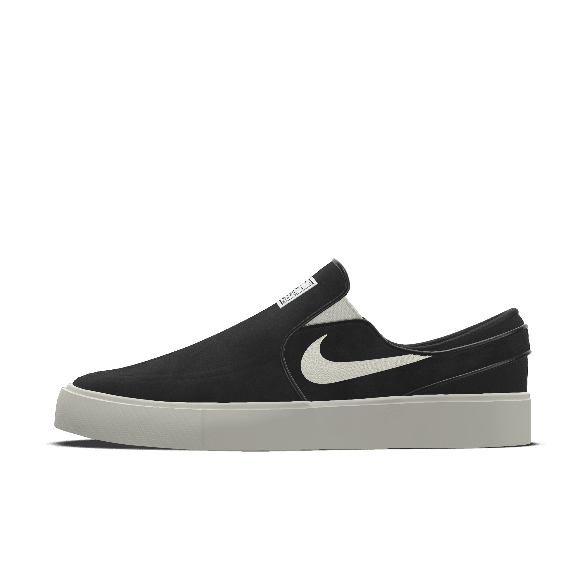Chaussure de skate personnalisable Nike SB Zoom Janoski Slip By You pour homme - Noir 5516472669 Noir