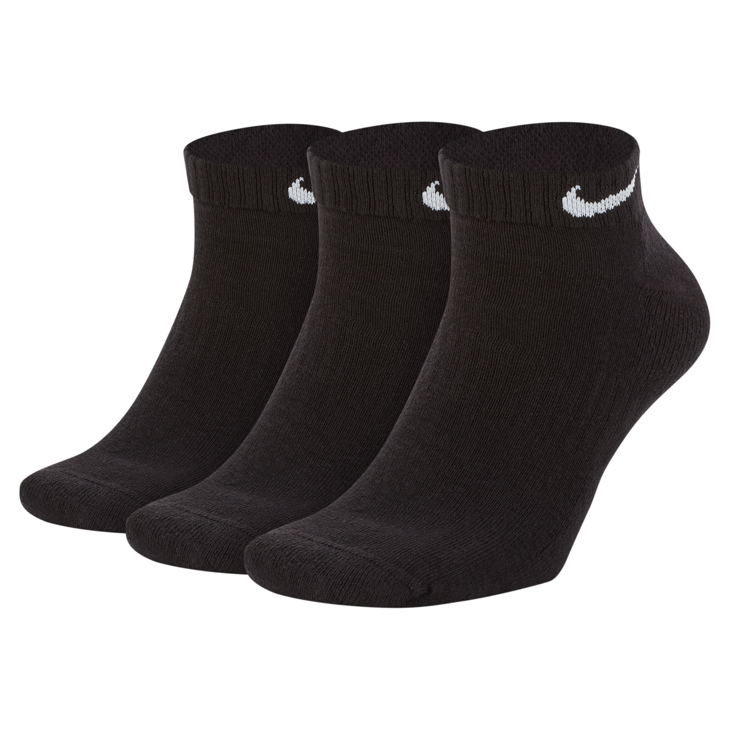 【ナイキ(NIKE)公式ストア】ナイキ エブリデイ クッションド トレーニング LOW ソックス (3足) SX7670-010 ブラック 【ナイキ(NIKE)公式ストア】ナイキ エブリデイ クッションド トレーニング LOW ソックス (3足) SX7670-010 ブラック