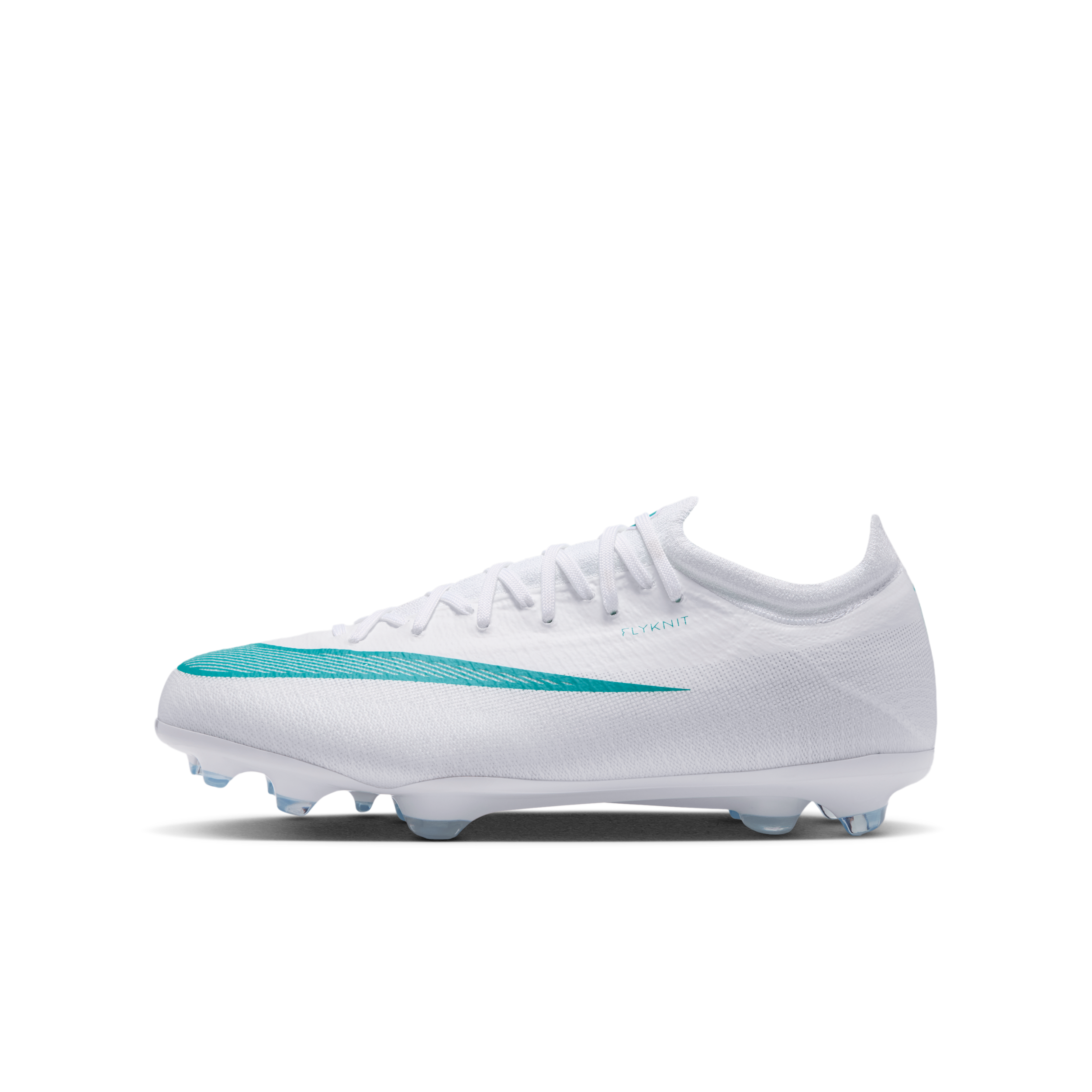 Chaussure de foot basse à crampons pour terrain ferme Nike Jr. Mercurial Vapor 17 Pro pour ado - Blanc