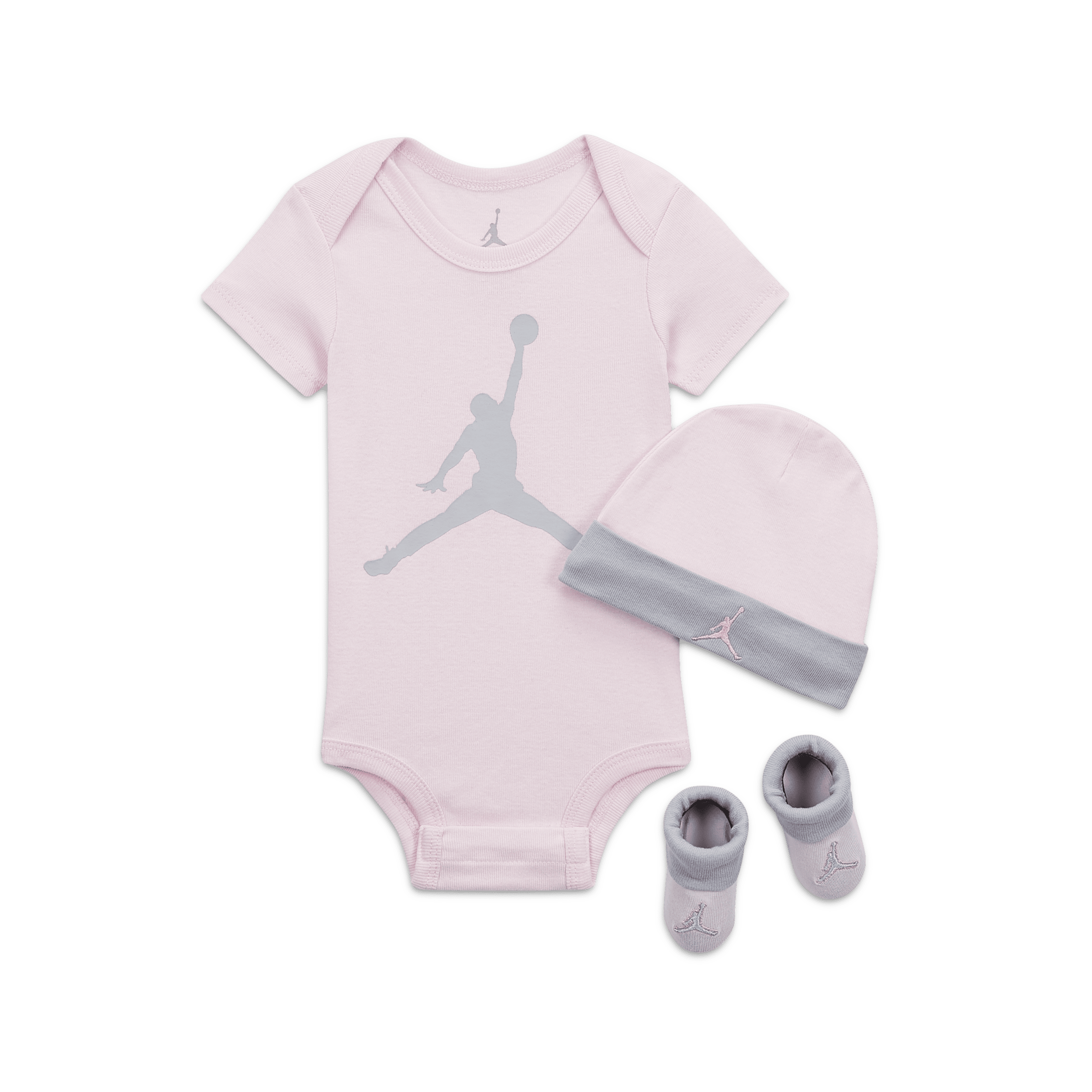 Jordan Driedelige set voor baby's - Roze