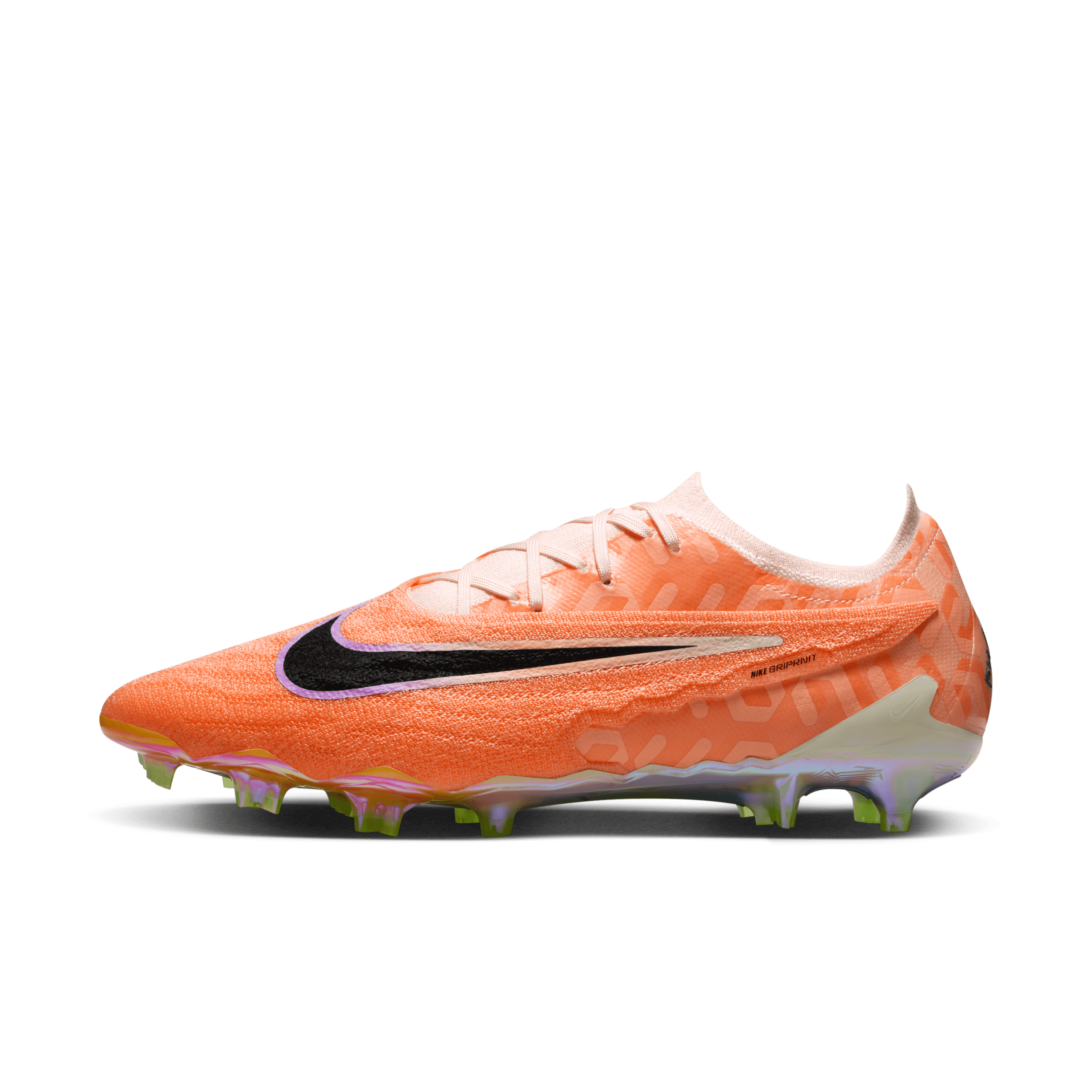 Nike Phantom GX Elite low top voetbalschoenen (stevige ondergrond) - Bruin