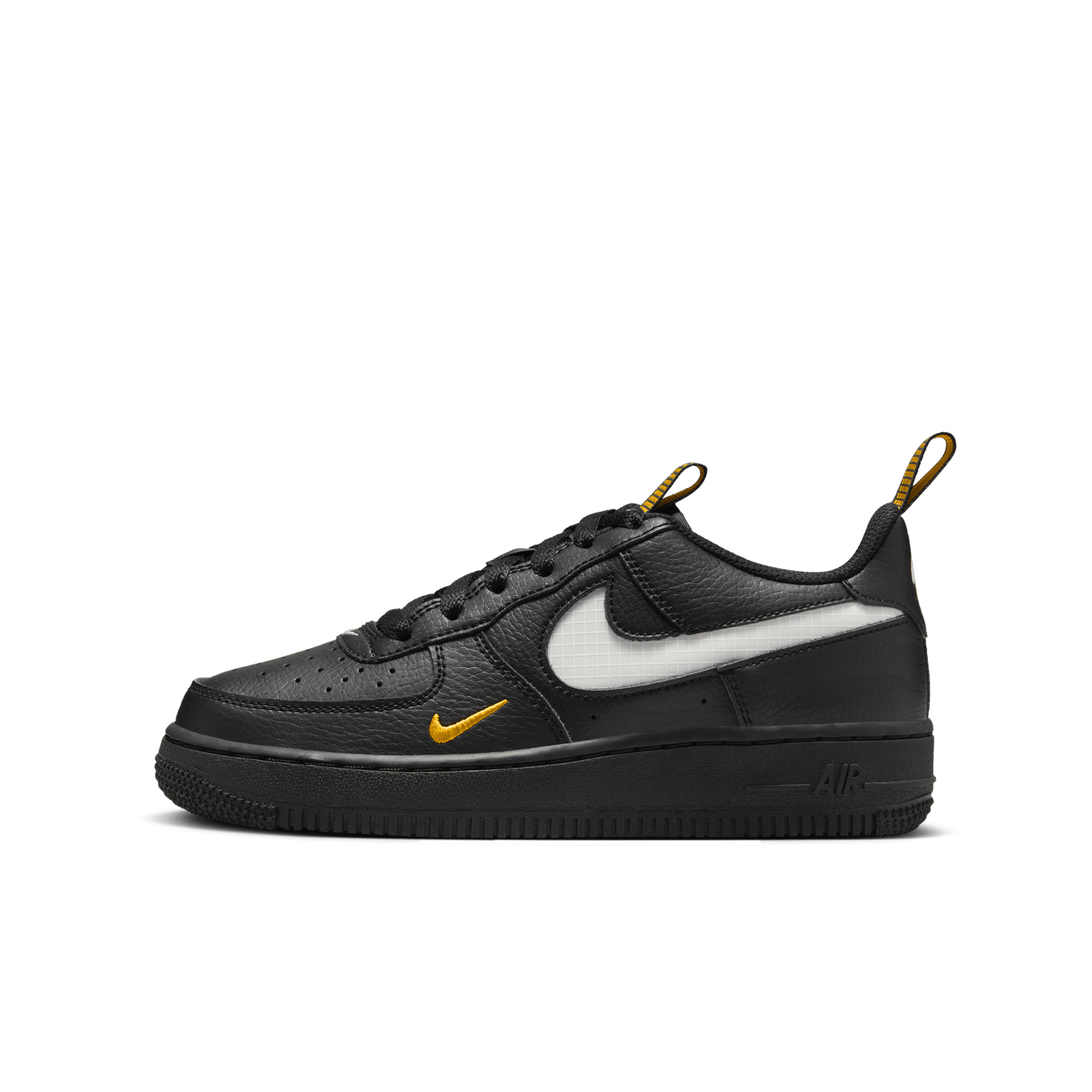 Nike Air Force 1 LV8 1-sko til større børn - sort