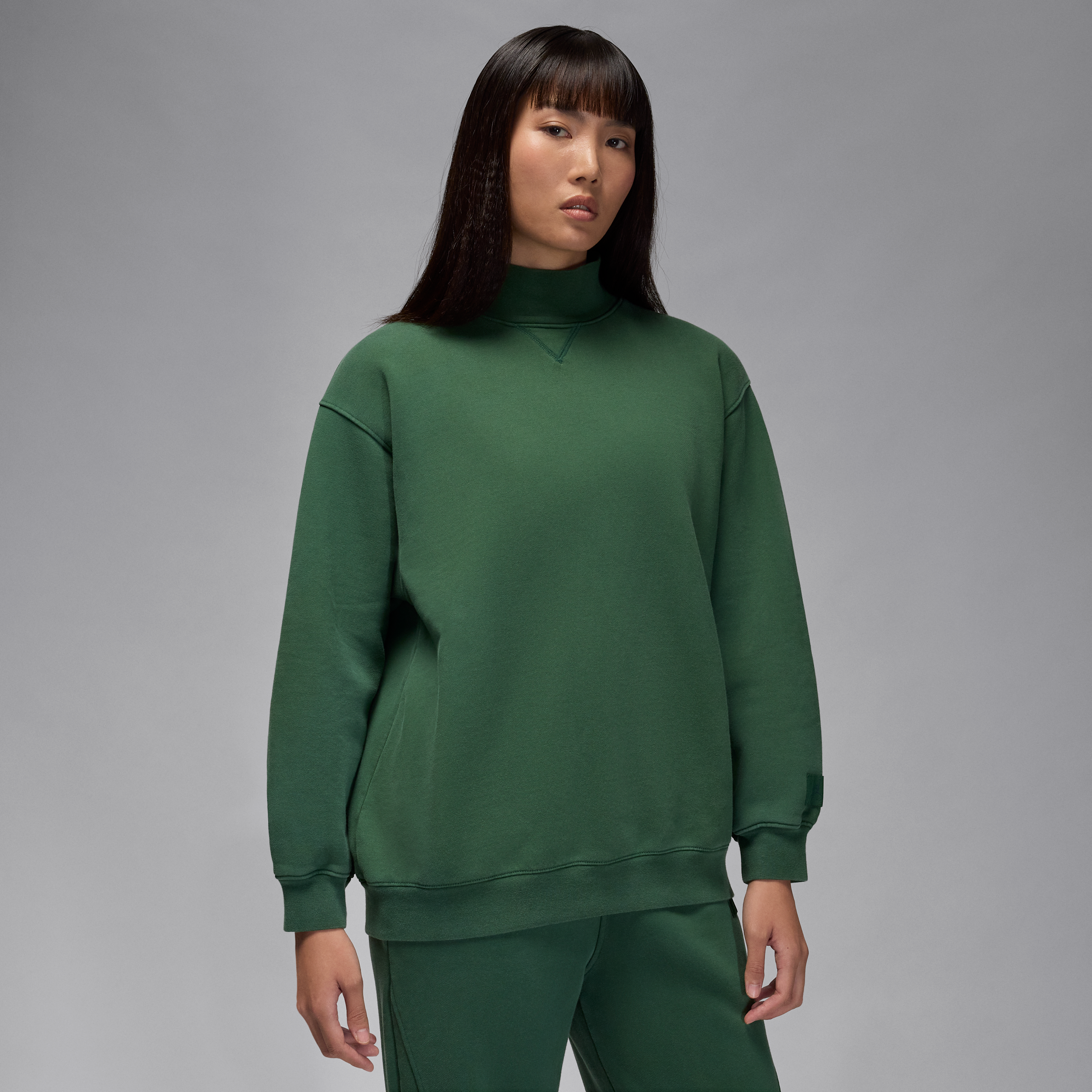 【ナイキ(NIKE)公式ストア】ジョーダン フライト フリース ウィメンズ スウェットシャツ HV0314-323 グリーン 【ナイキ(NIKE)公式ストア】ジョーダン フライト フリース ウィメンズ スウェットシャツ HV0314-323 グリーン