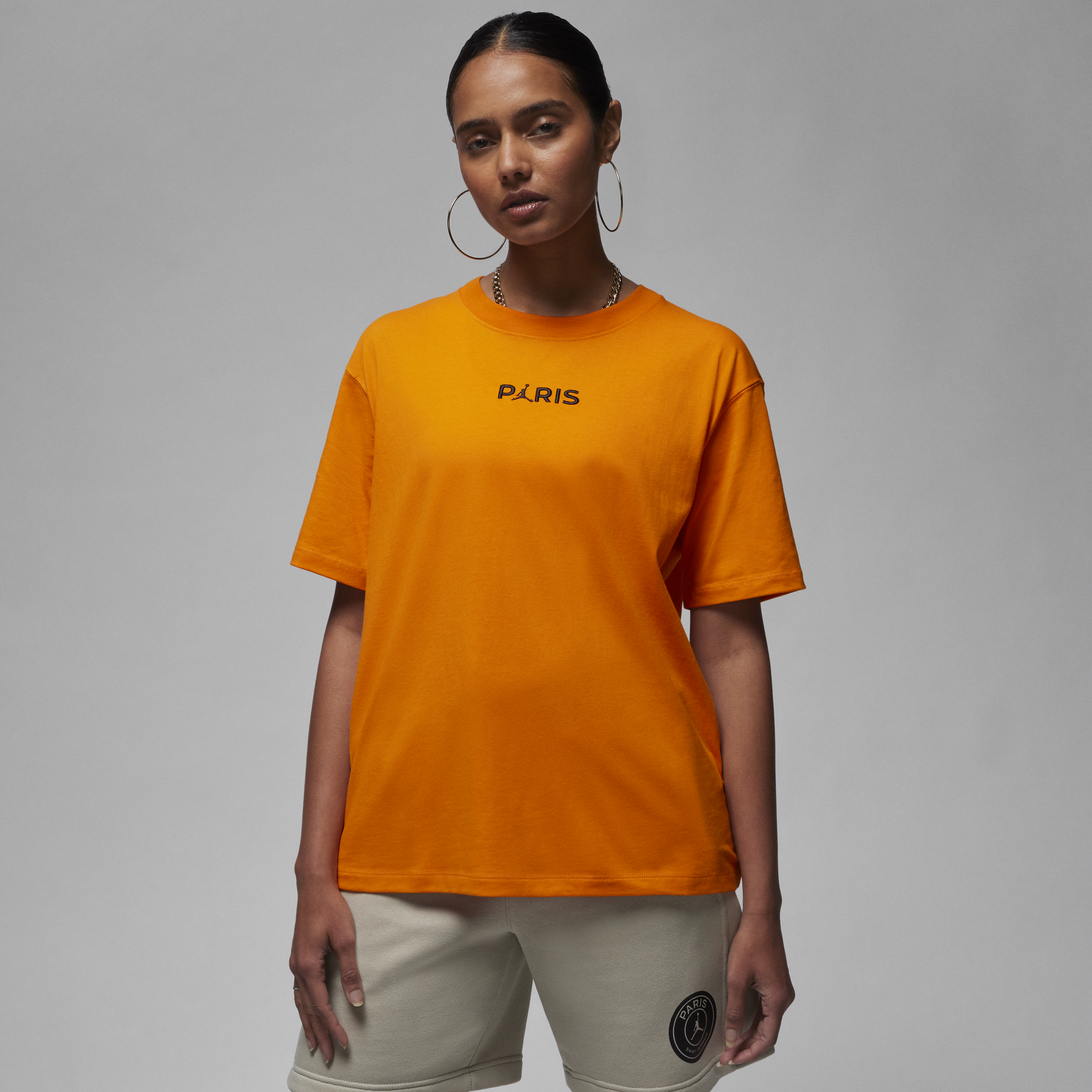 Nike Paris Saint-Germain T-shirt voor dames - Oranje