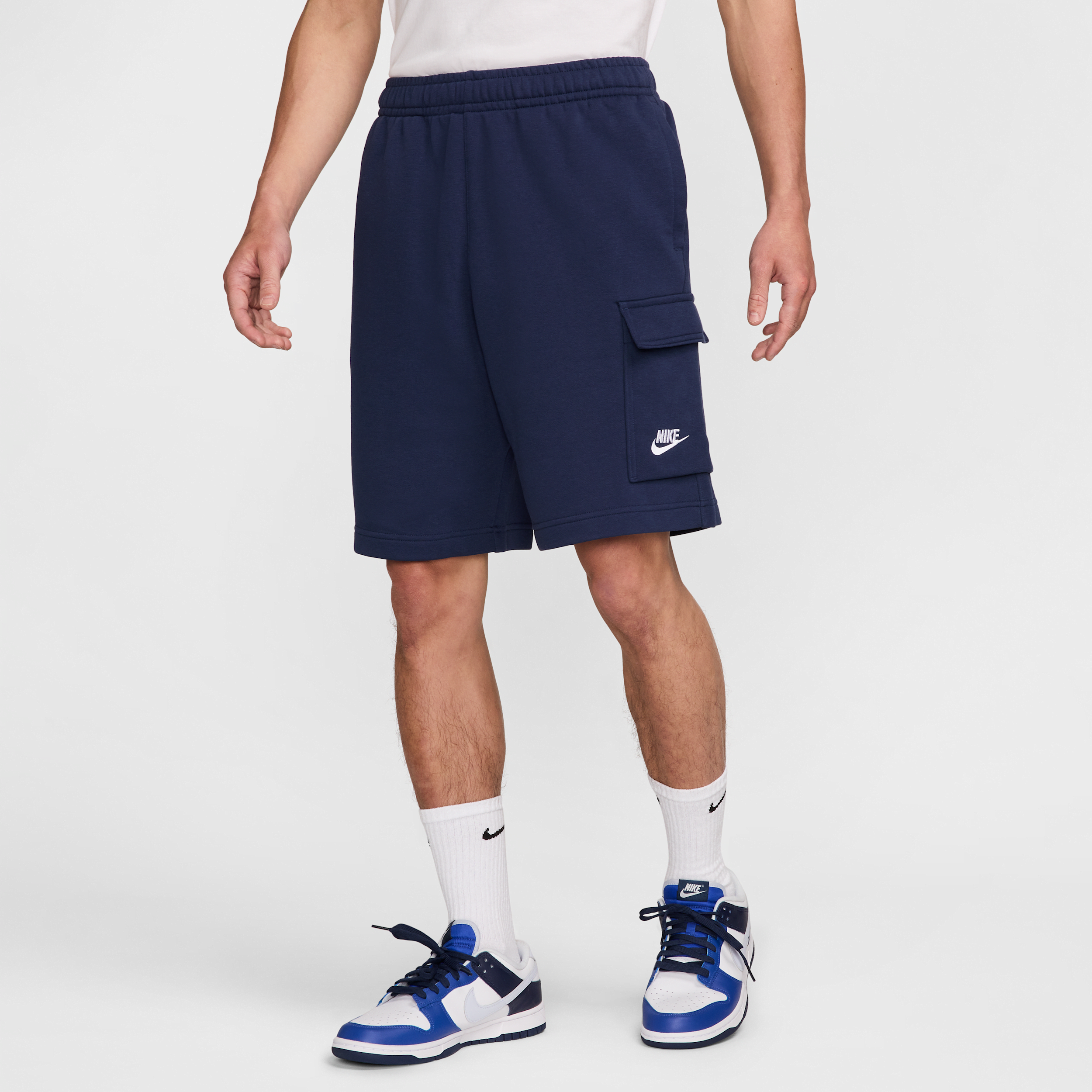 【ナイキ(NIKE)公式ストア】ナイキ スポーツウェア クラブ メンズ フレンチ テリー カーゴ ショートパンツ DD7015-410 ブルー 【ナイキ(NIKE)公式ストア】ナイキ スポーツウェア クラブ メンズ フレンチ テリー カーゴ ショートパンツ DD7015-410 ブルー