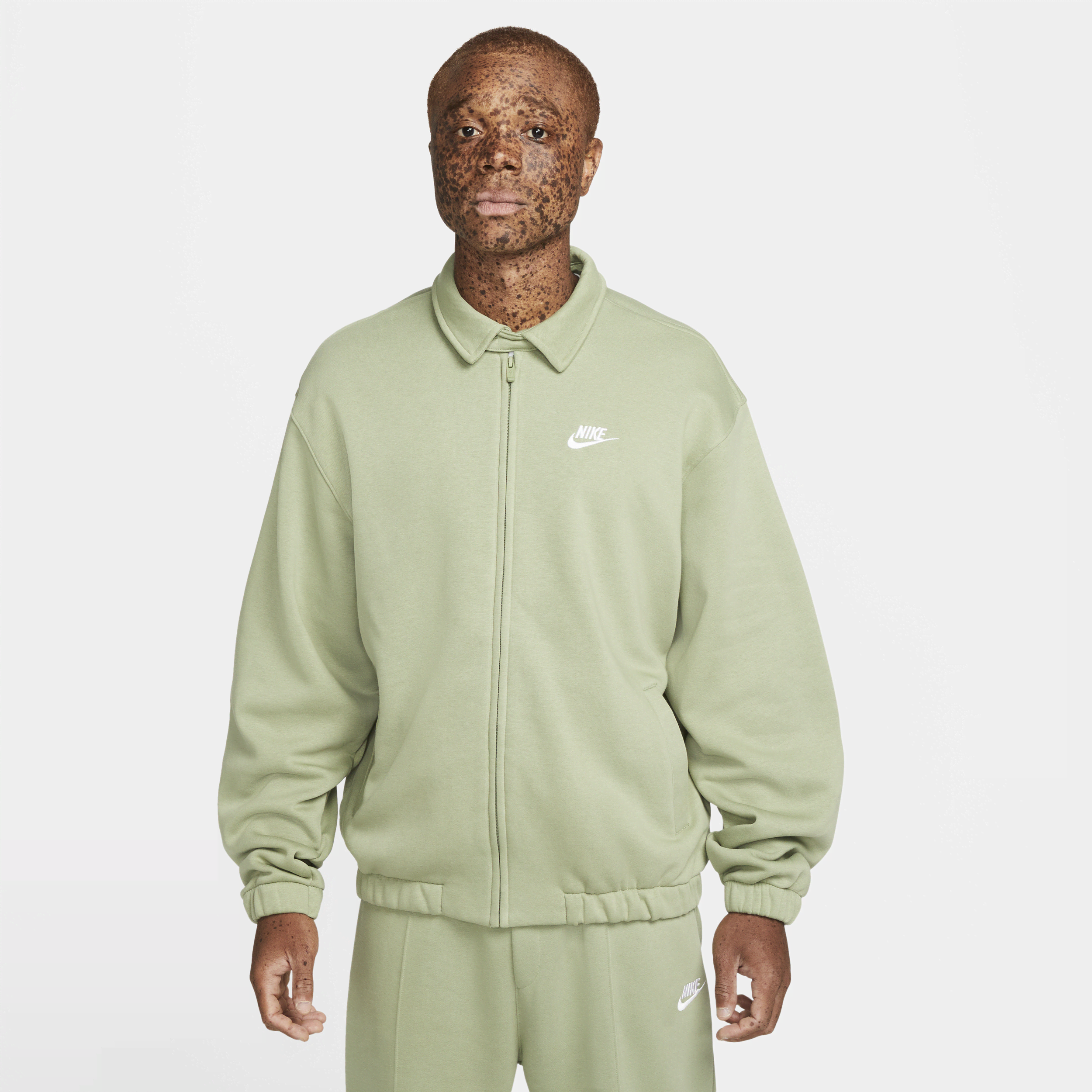 Giacca Harrington Nike Club Fleece – Uomo - Verde