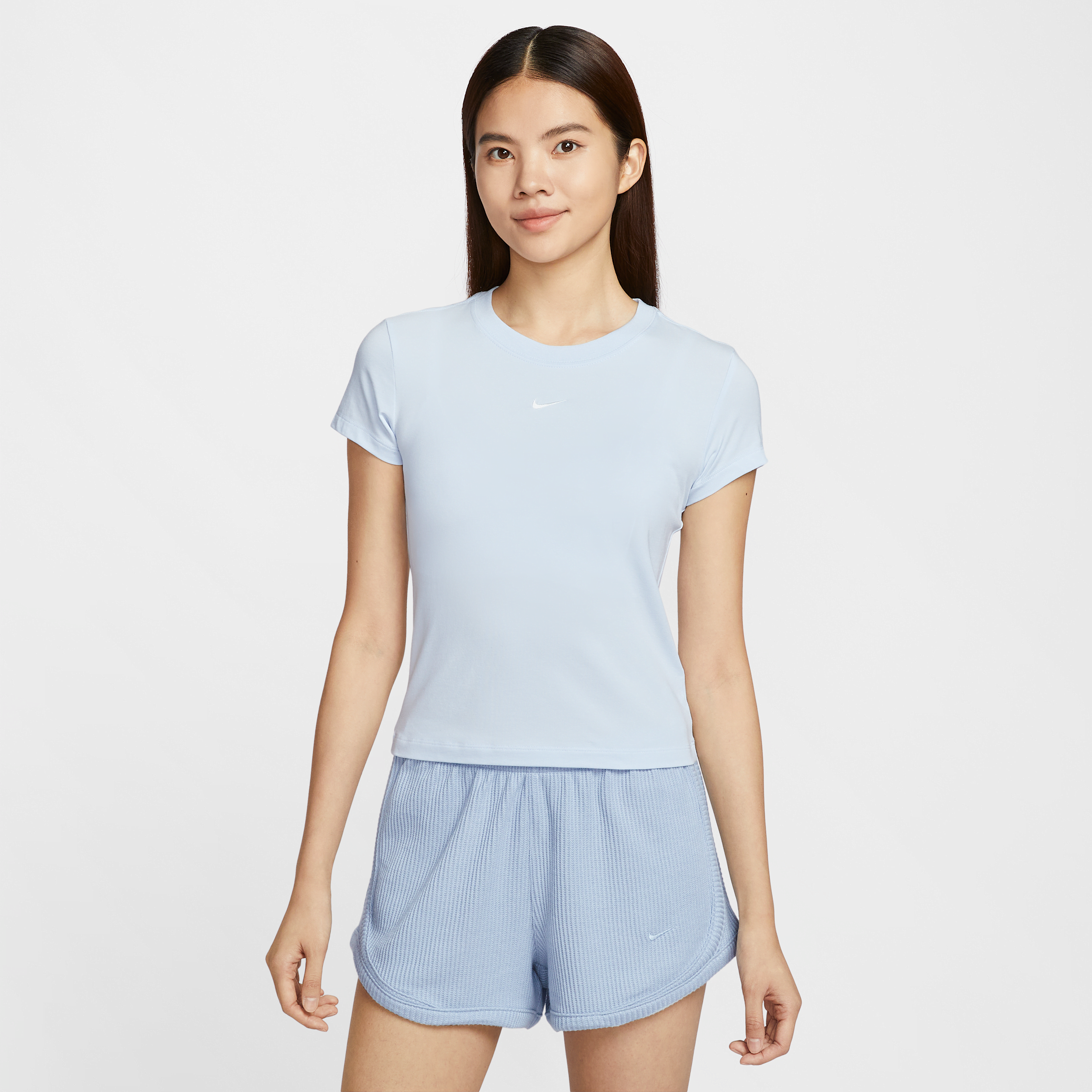 【ナイキ(NIKE)公式ストア】ナイキ スポーツウェア チル ニット ウィメンズ Tシャツ FV5509-423 ブルー 【ナイキ(NIKE)公式ストア】ナイキ スポーツウェア チル ニット ウィメンズ Tシャツ FV5509-423 ブルー