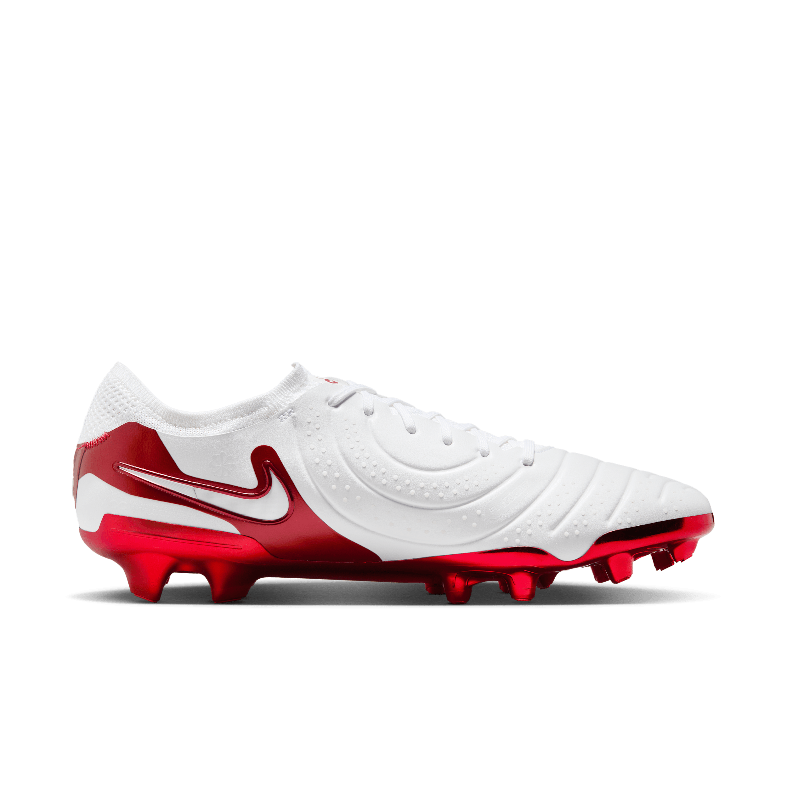 Nike Tiempo Legend 10 Elite LV8 FG Low-Top Football Boot - White