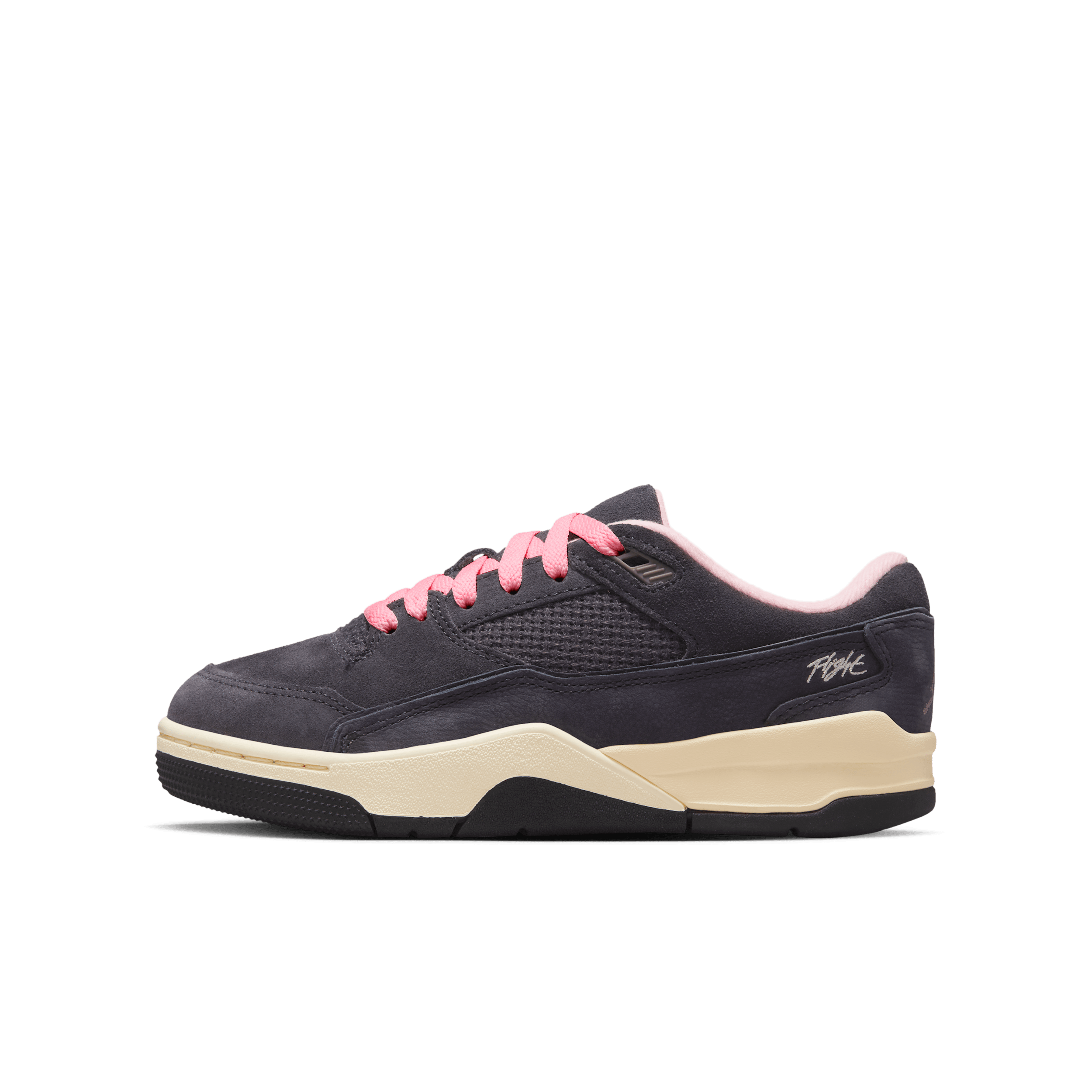 【ナイキ(NIKE)公式ストア】ジョーダン フライト コート ジュニアシューズ HF3333-012 グレー 【ナイキ(NIKE)公式ストア】ジョーダン フライト コート ジュニアシューズ HF3333-012 グレー