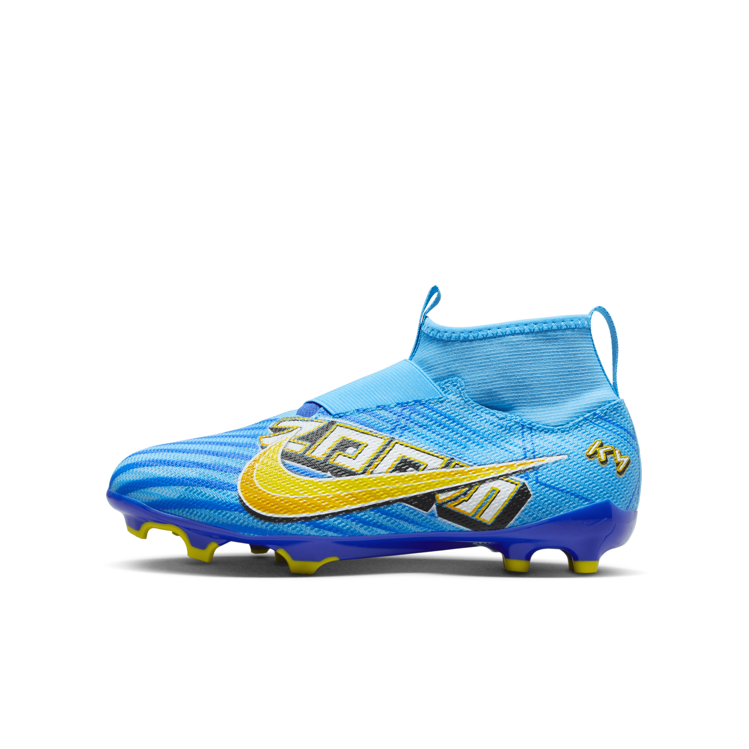 Scarpa da calcio multiterreno a taglio alto Nike Jr. Mercurial Superfly 9 Pro KM FG/MG – Bambini/Ragazzi - Blu