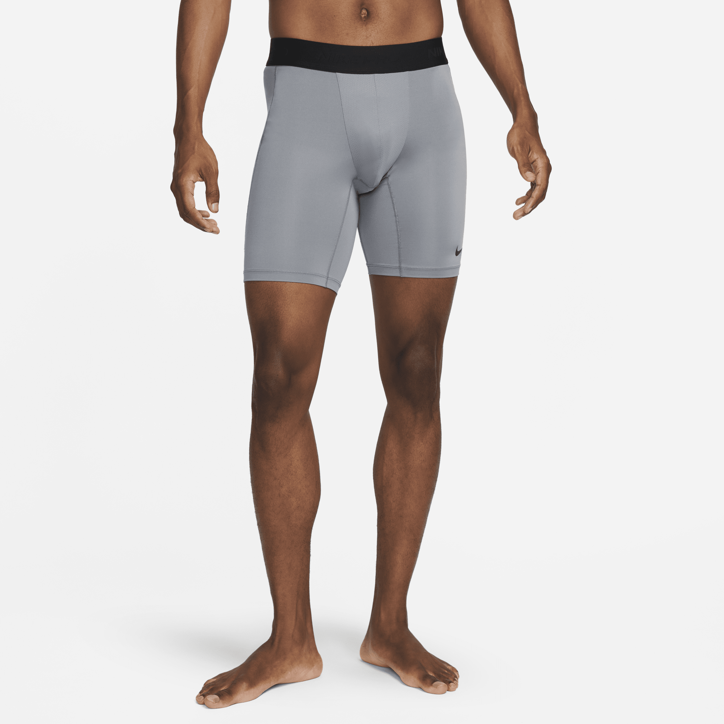 Shorts lunghi da fitness Dri-FIT Nike Pro – Uomo - Grigio