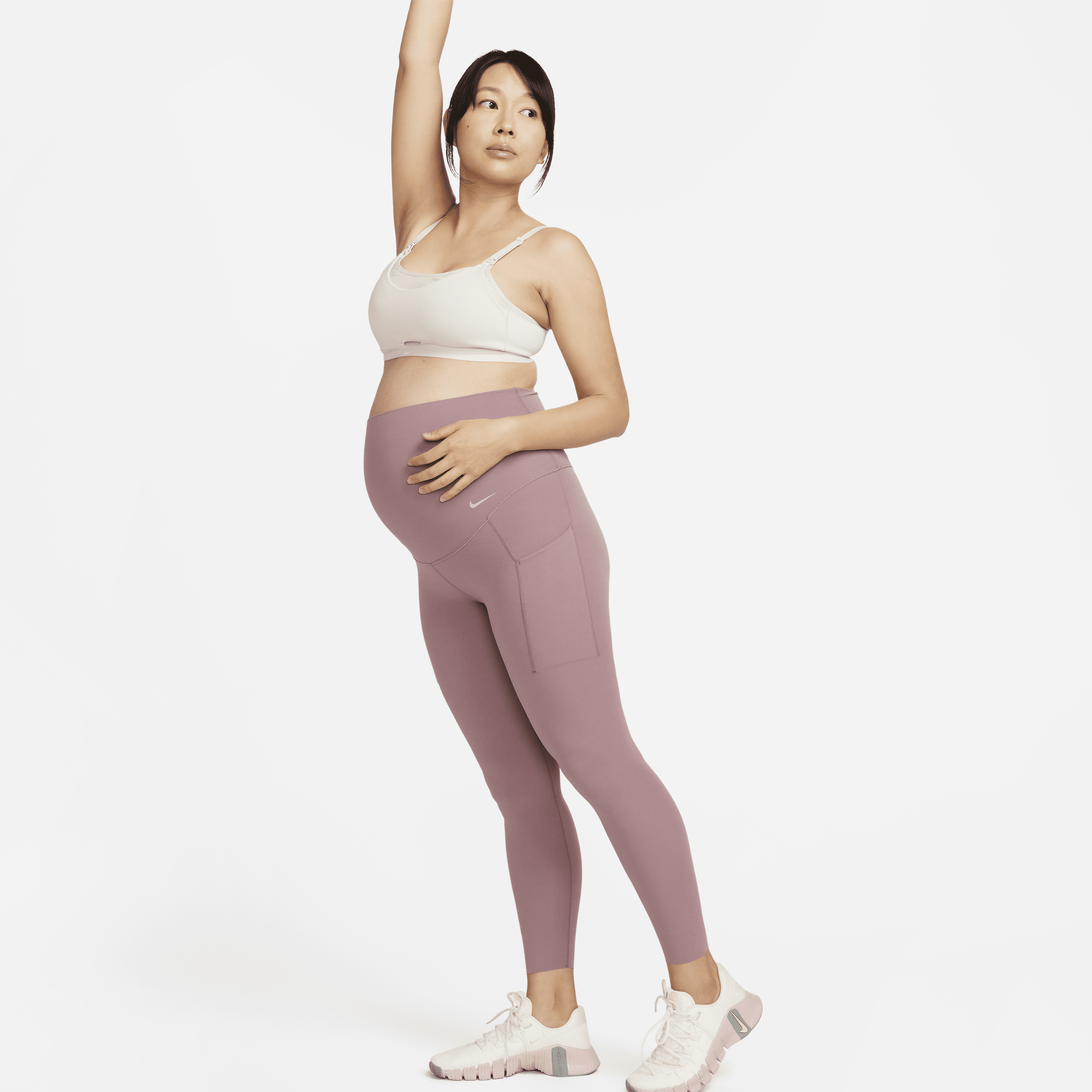 【ナイキ(NIKE)公式ストア】ナイキ ゼンビー (M) ウィメンズ ジェントルサポート ハイウエスト 7/8 レギンス (マタニティ) FD8641-208 パープル 【ナイキ(NIKE)公式ストア】ナイキ ゼンビー (M) ウィメンズ ジェントルサポート ハイウエスト 7/8 レギンス (マタニティ) FD8641-208 パープル
