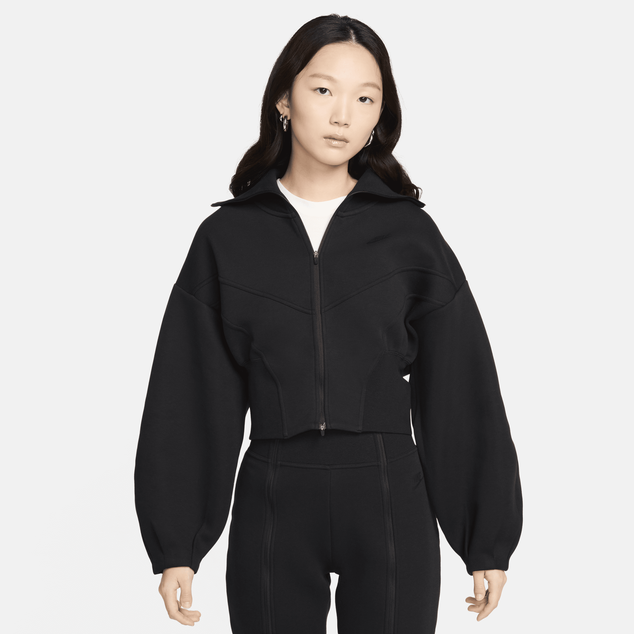 【ナイキ(NIKE)公式ストア】ナイキ スポーツウェア テック フリース ウィメンズ ルーズ フルジップ トラックジャケット FN2524-010 ブラック 【ナイキ(NIKE)公式ストア】ナイキ スポーツウェア テック フリース ウィメンズ ルーズ フルジップ トラックジャケット FN2524-010 ブラック
