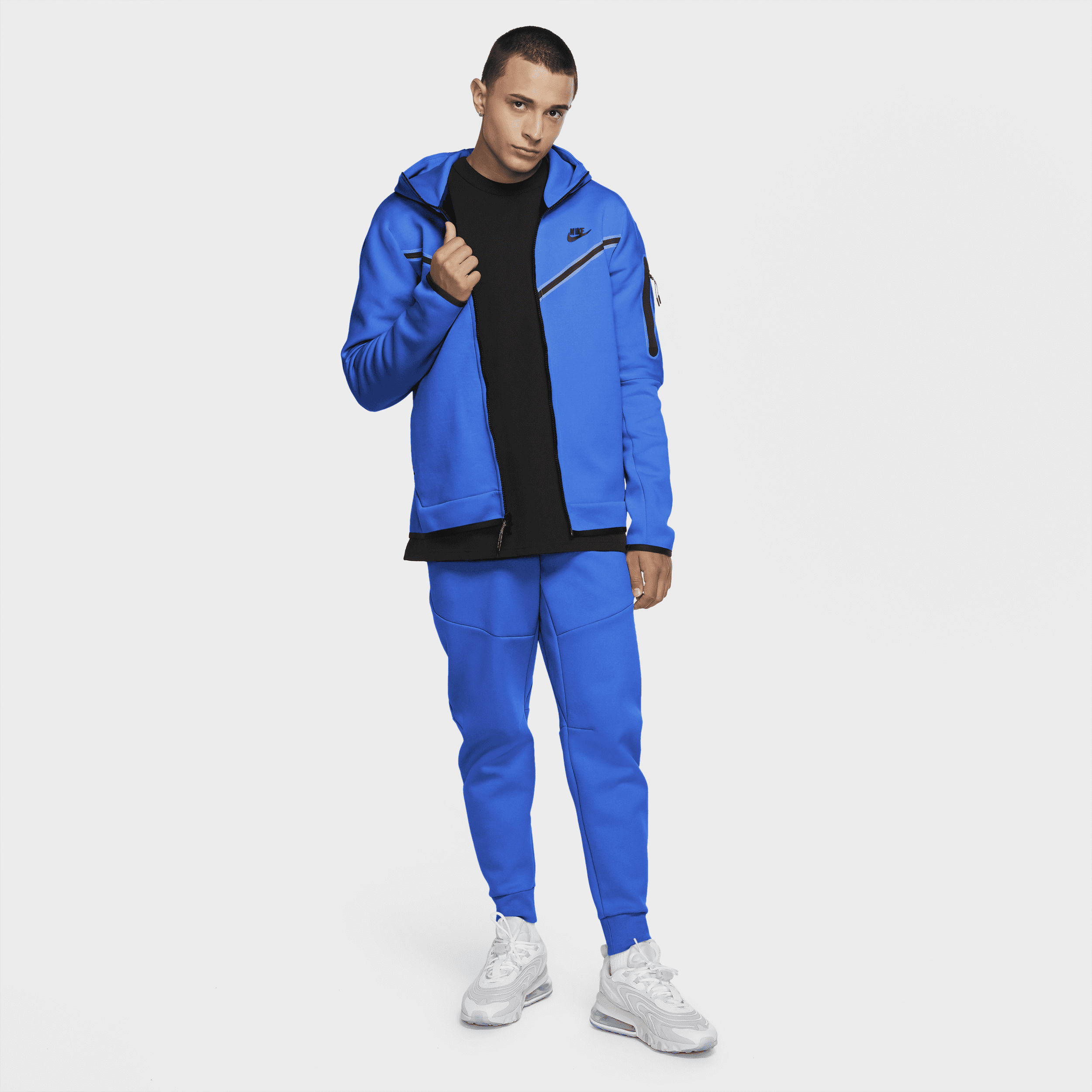 Royal blue tech sales fleece