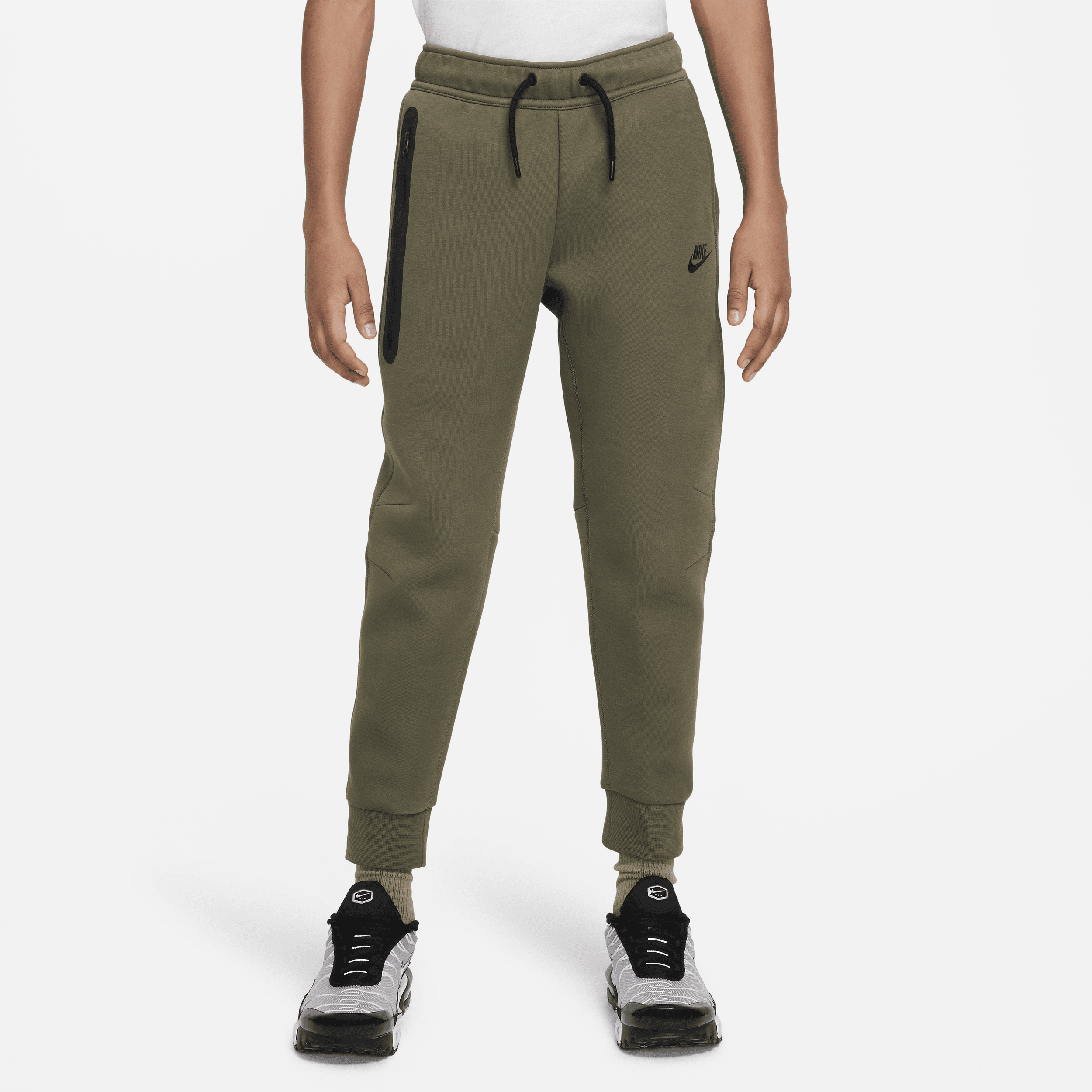 Pantaloni Nike Sportswear Tech Fleece - Ragazzo - Verde