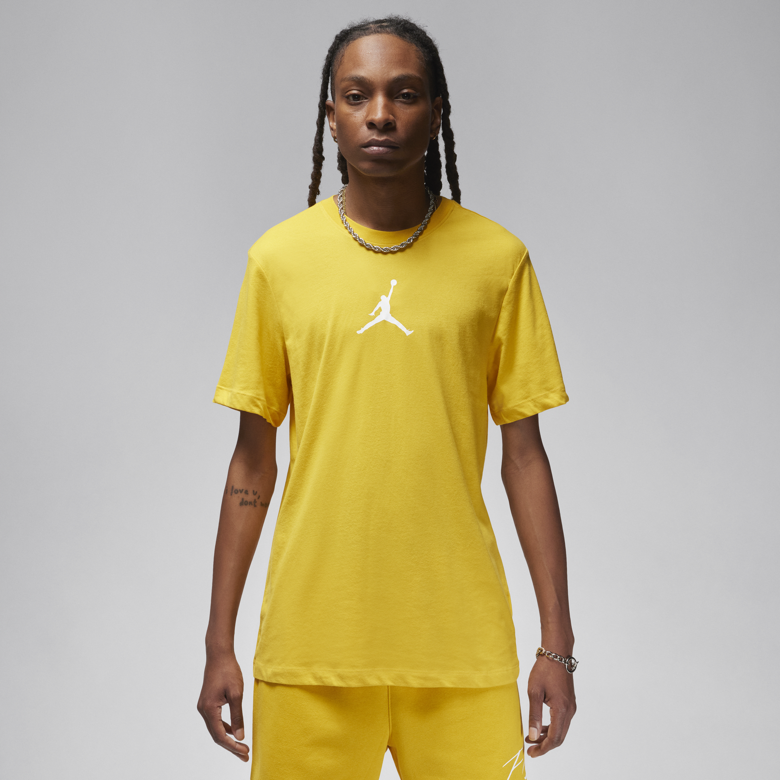 Jordan Jumpman-T-shirt til mænd - gul