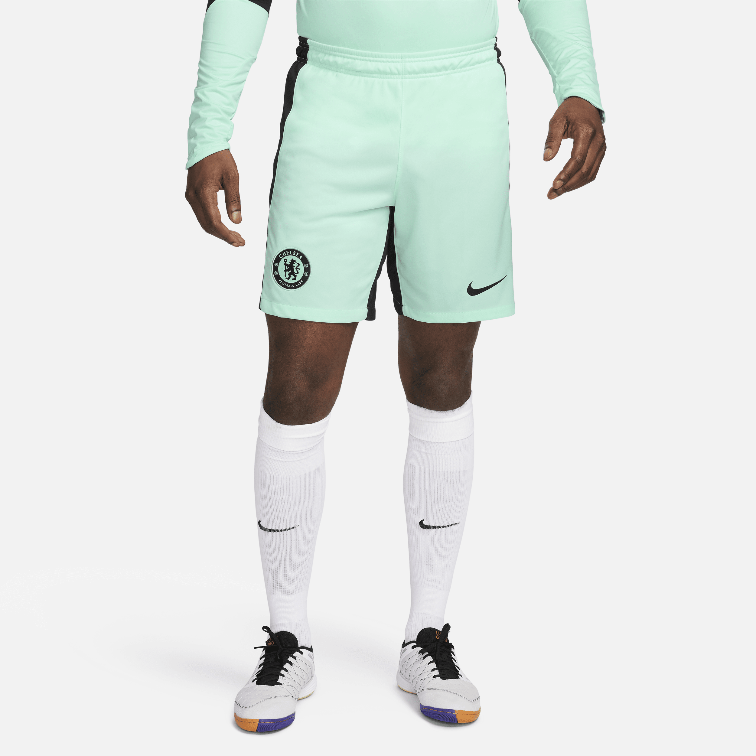 Shorts da calcio Nike Dri-FIT Chelsea FC 2023/24 Stadium da uomo – Terza - Verde