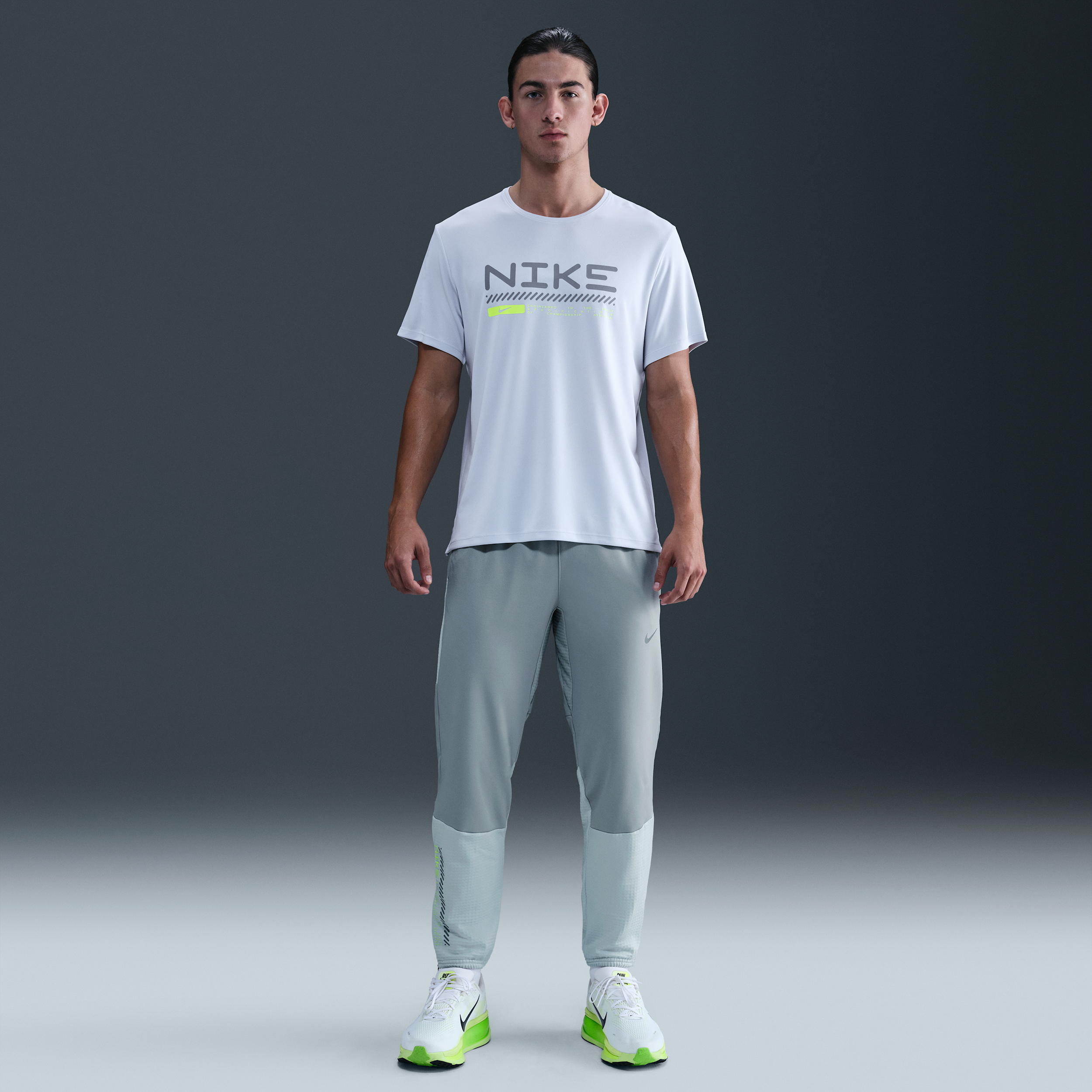 Nike Challenger Pantalón de running de invierno Therma-FIT - Hombre - Gris