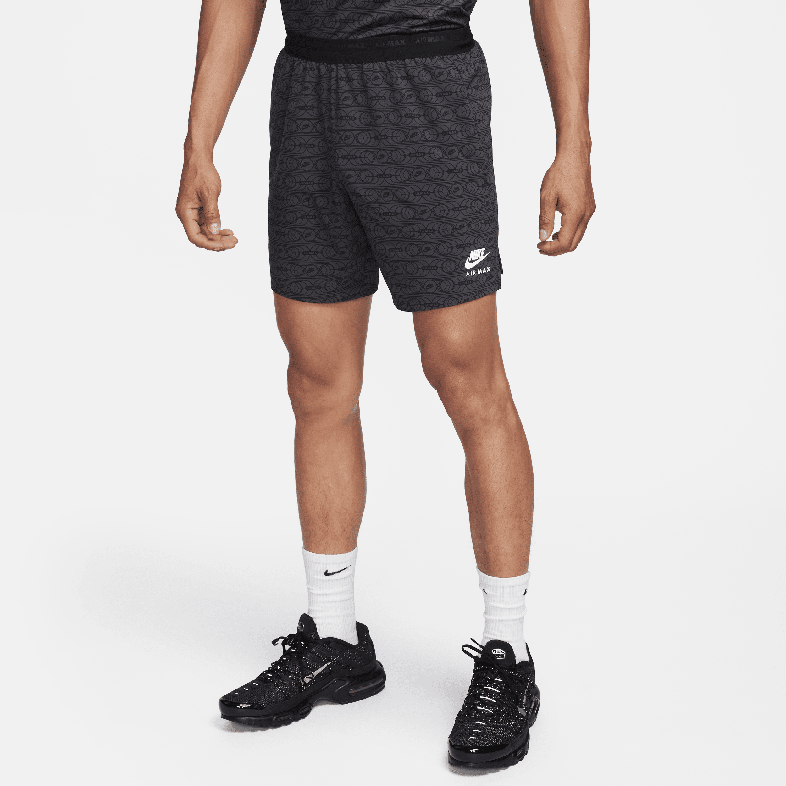 Shorts in tessuto Nike Air Max – Uomo - Nero