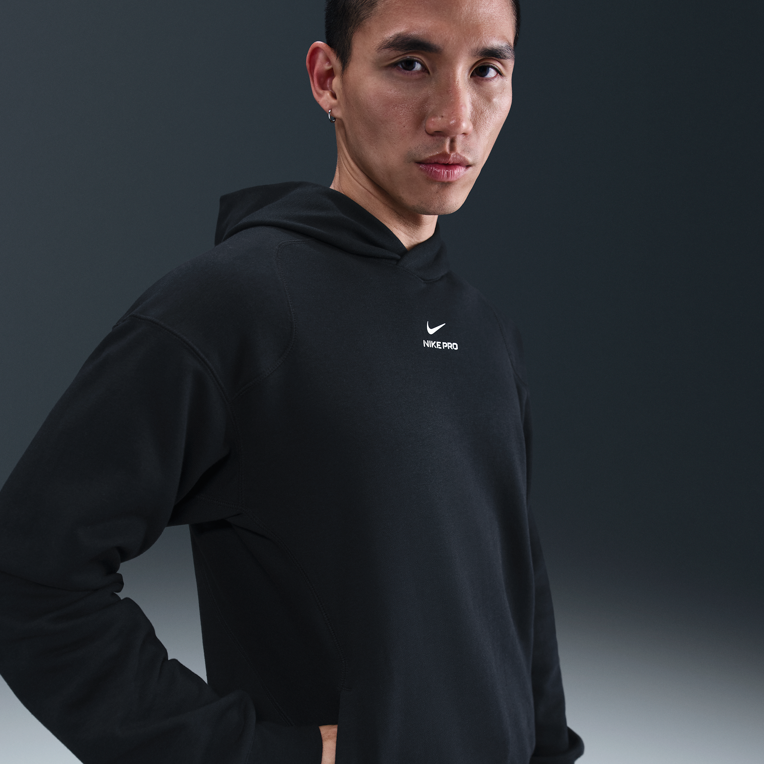 【ナイキ(NIKE)公式ストア】ナイキ プロ メンズ Dri-FIT ミッドレイヤー トレーニングパーカー IB4273-010 ブラック 【ナイキ(NIKE)公式ストア】ナイキ プロ メンズ Dri-FIT ミッドレイヤー トレーニングパーカー IB4273-010 ブラック