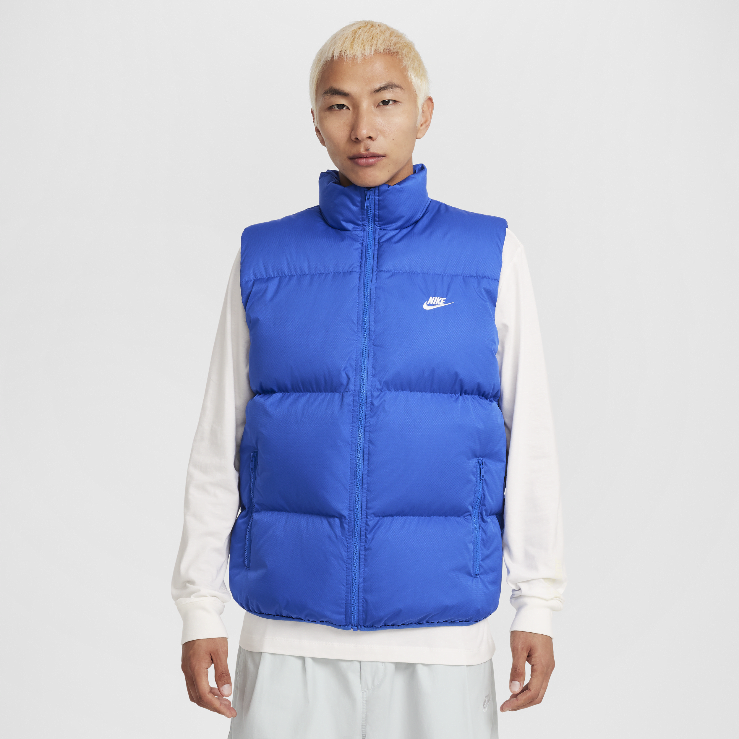 【ナイキ(NIKE)公式ストア】ナイキ スポーツウェア クラブ PrimaLoft® メンズ ウォーターレペラント パファー ベスト FB7374-480 ブルー 【ナイキ(NIKE)公式ストア】ナイキ スポーツウェア クラブ PrimaLoft® メンズ ウォーターレペラント パファー ベスト FB7374-480 ブルー