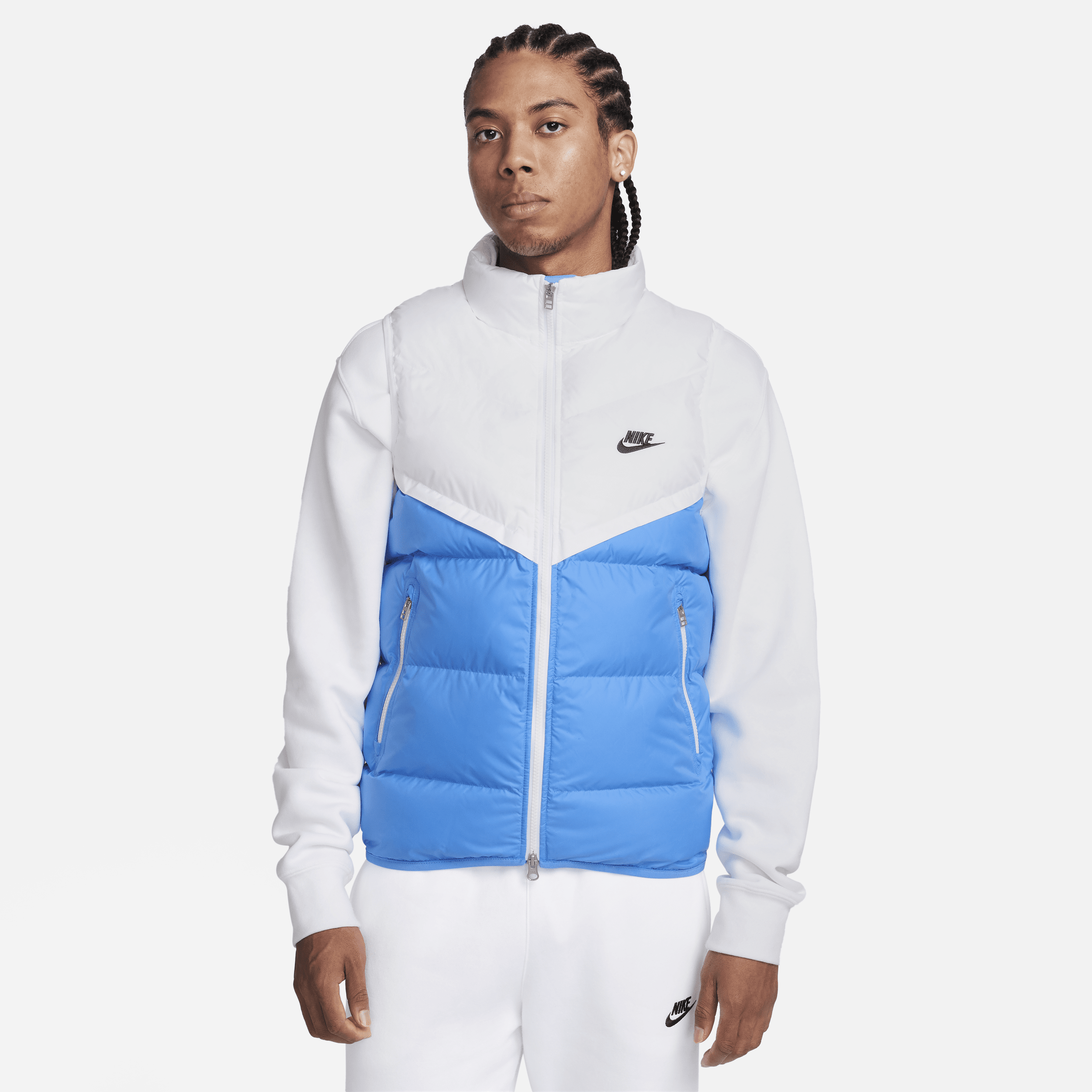 Nike Storm-FIT Windrunner Chaleco con aislamiento - Hombre - Blanco