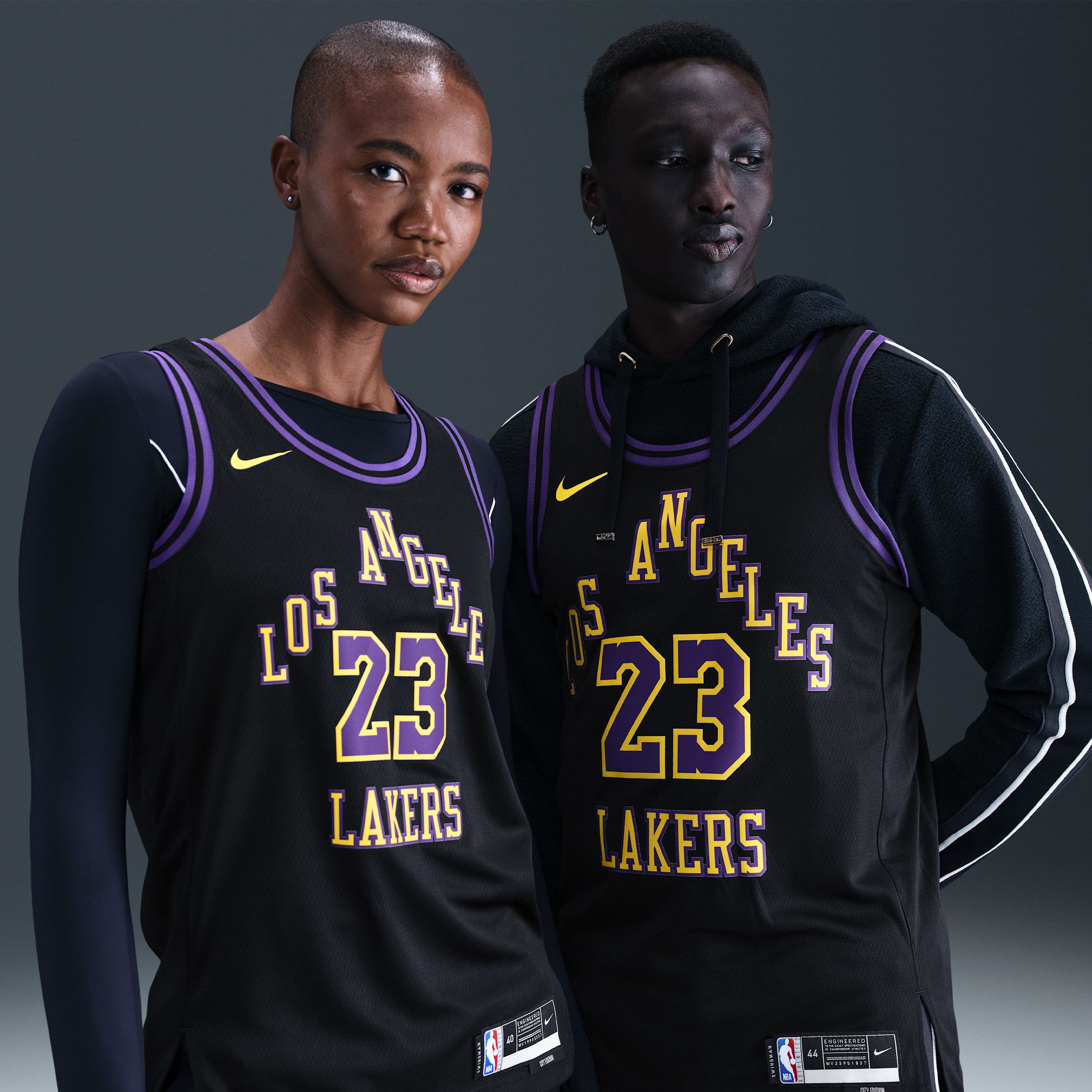 Regata Nike Los Angeles Lakers 2023/24 City Edition Masculina