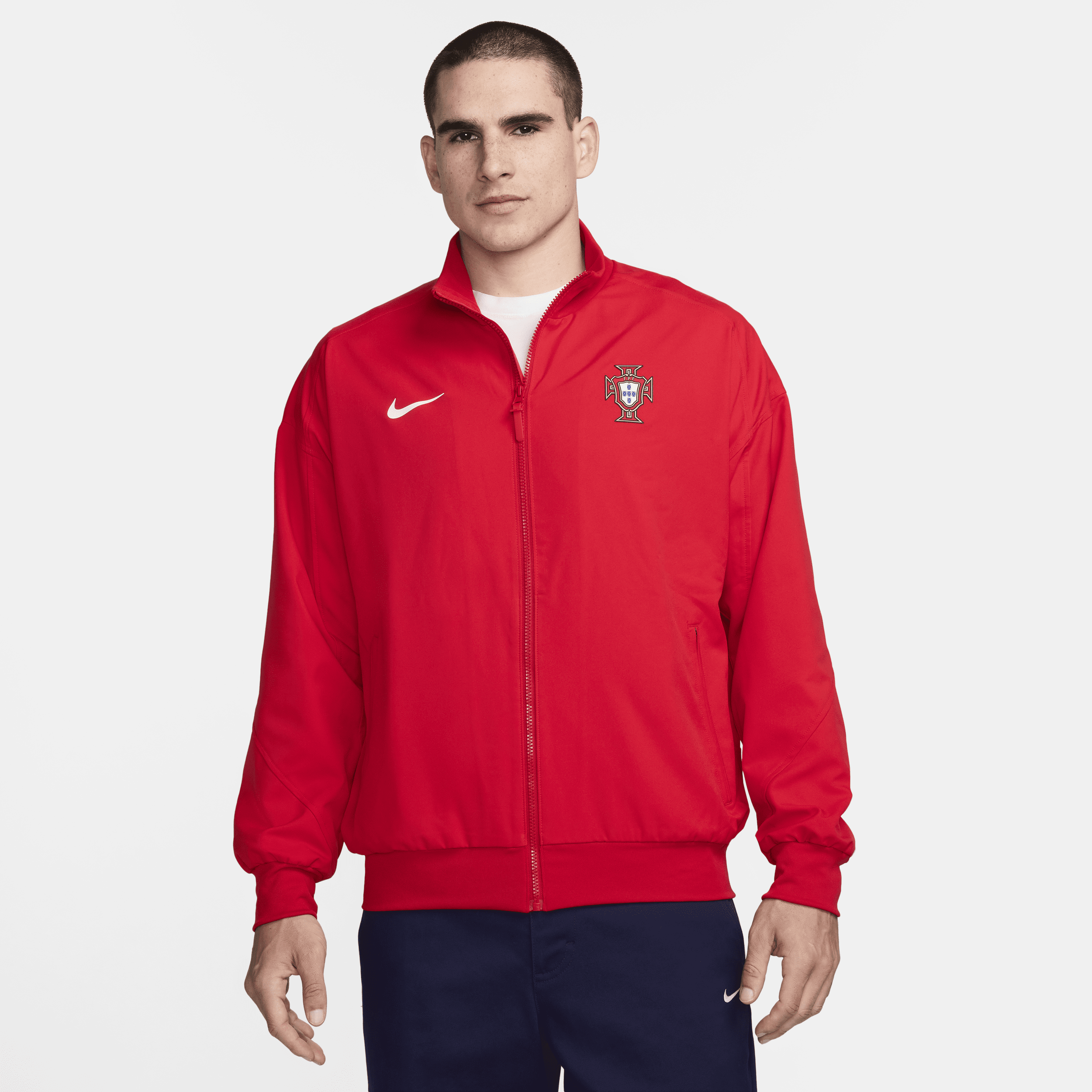Giacca da calcio Nike Dri-FIT Portogallo Strike – Uomo - Rosso