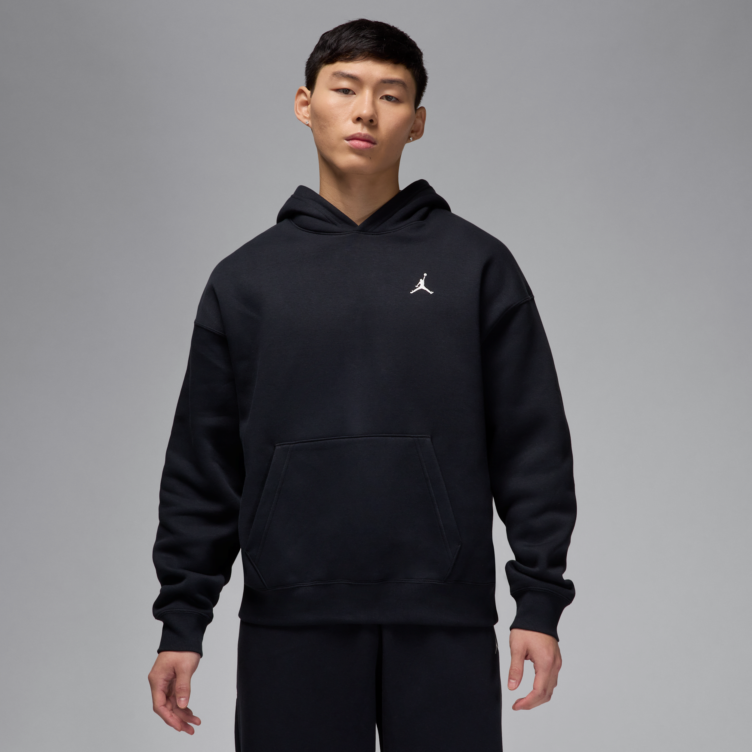 【ナイキ(NIKE)公式ストア】ジョーダン ブルックリン フリース メンズ オーバーサイズド プルオーバー パーカー IB7235-010 ブラック 【ナイキ(NIKE)公式ストア】ジョーダン ブルックリン フリース メンズ オーバーサイズド プルオーバー パーカー IB7235-010 ブラック