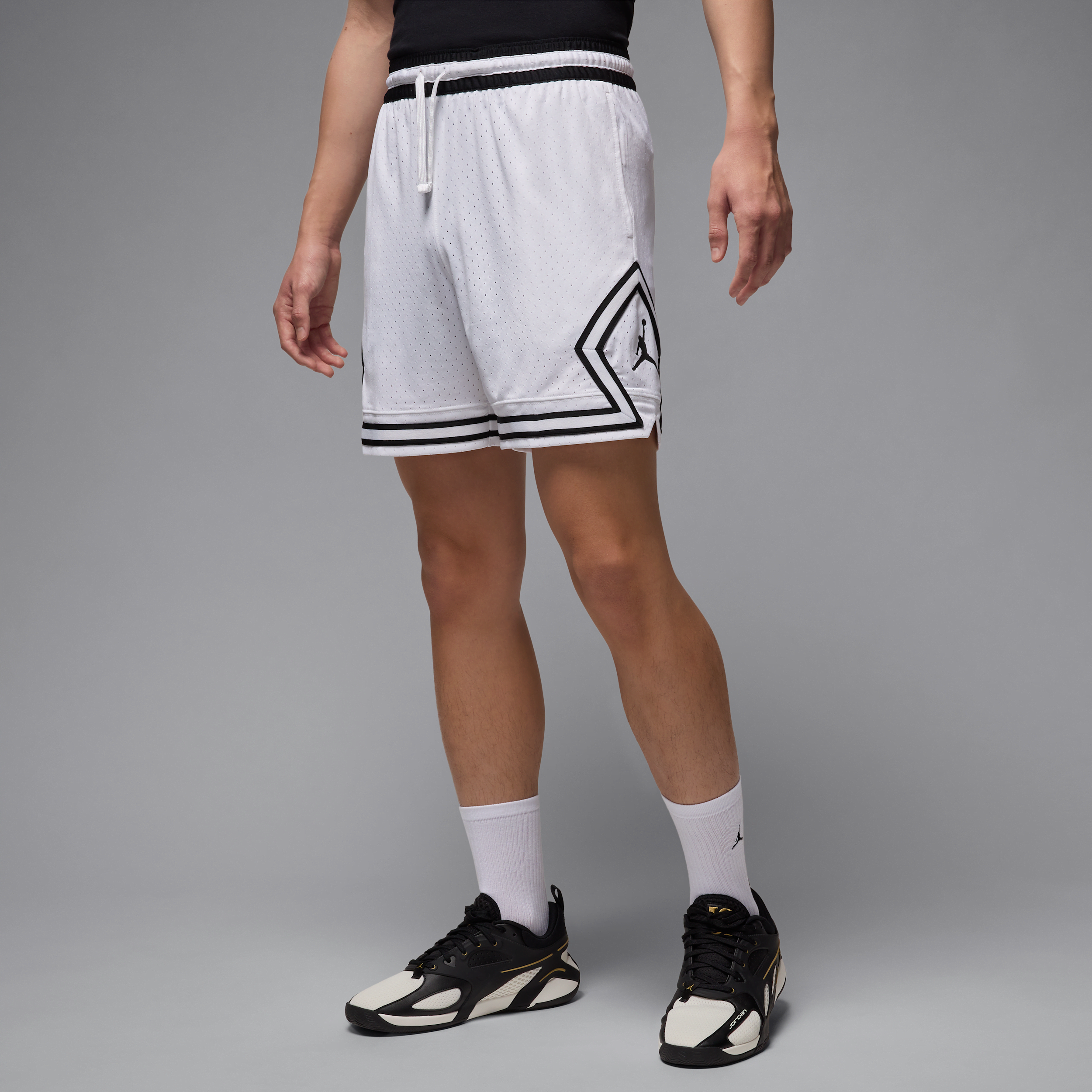 【ナイキ(NIKE)公式ストア】ジョーダン スポーツ メンズ Dri-FIT メッシュ ダイアモンド ショートパンツ HF9910-100 ホワイト 【ナイキ(NIKE)公式ストア】ジョーダン スポーツ メンズ Dri-FIT メッシュ ダイアモンド ショートパンツ HF9910-100 ホワイト