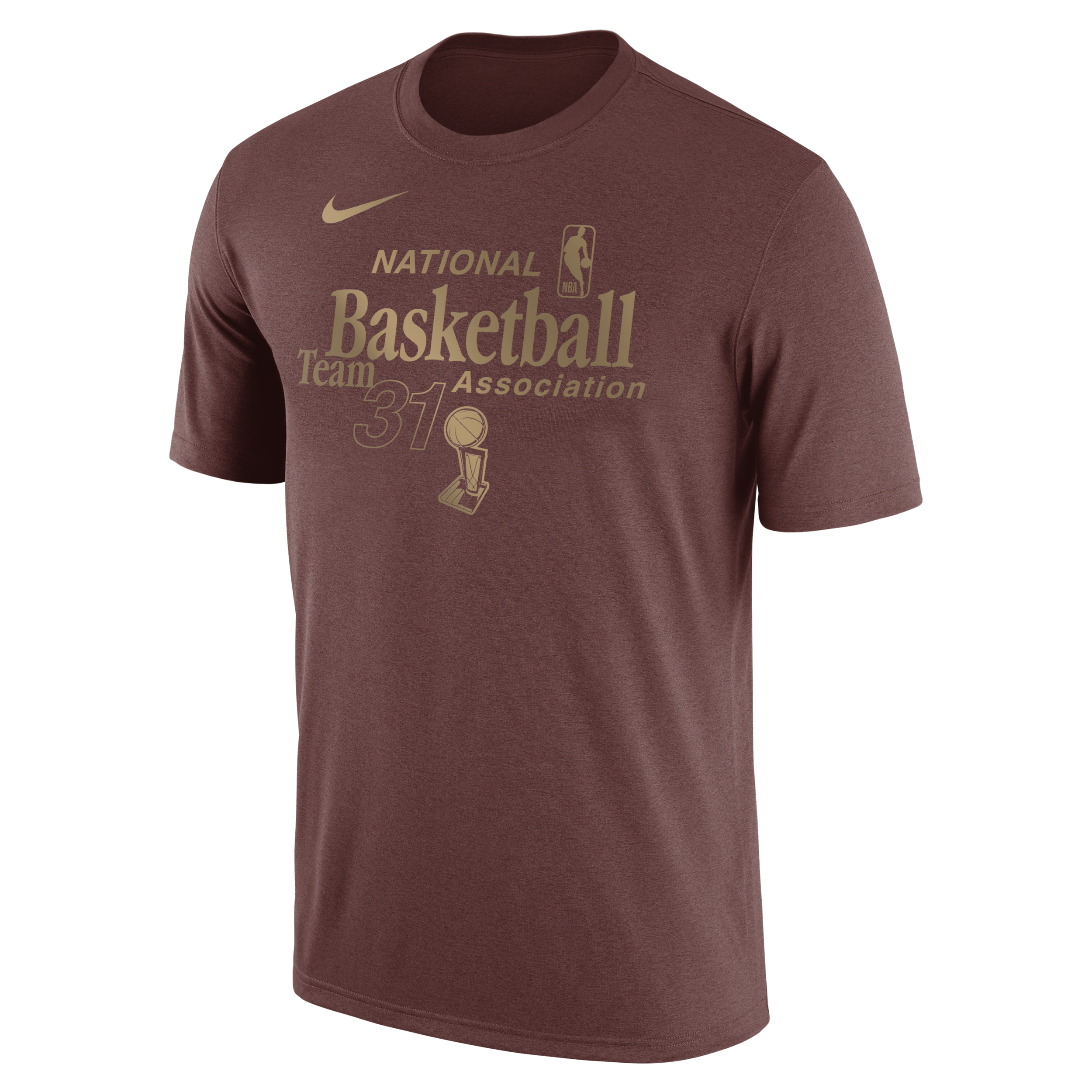 T-shirt Team 31 Nike NBA - Uomo - Marrone
