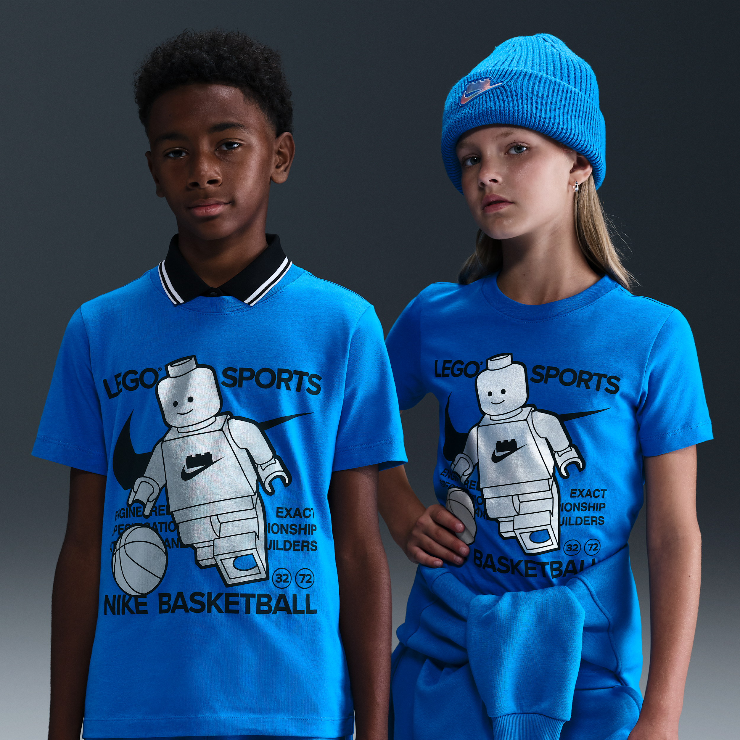 【ナイキ(NIKE)公式ストア】Nike x LEGO® コレクション ジュニア Tシャツ HV5194-470 ブルー 【ナイキ(NIKE)公式ストア】Nike x LEGO® コレクション ジュニア Tシャツ HV5194-470 ブルー