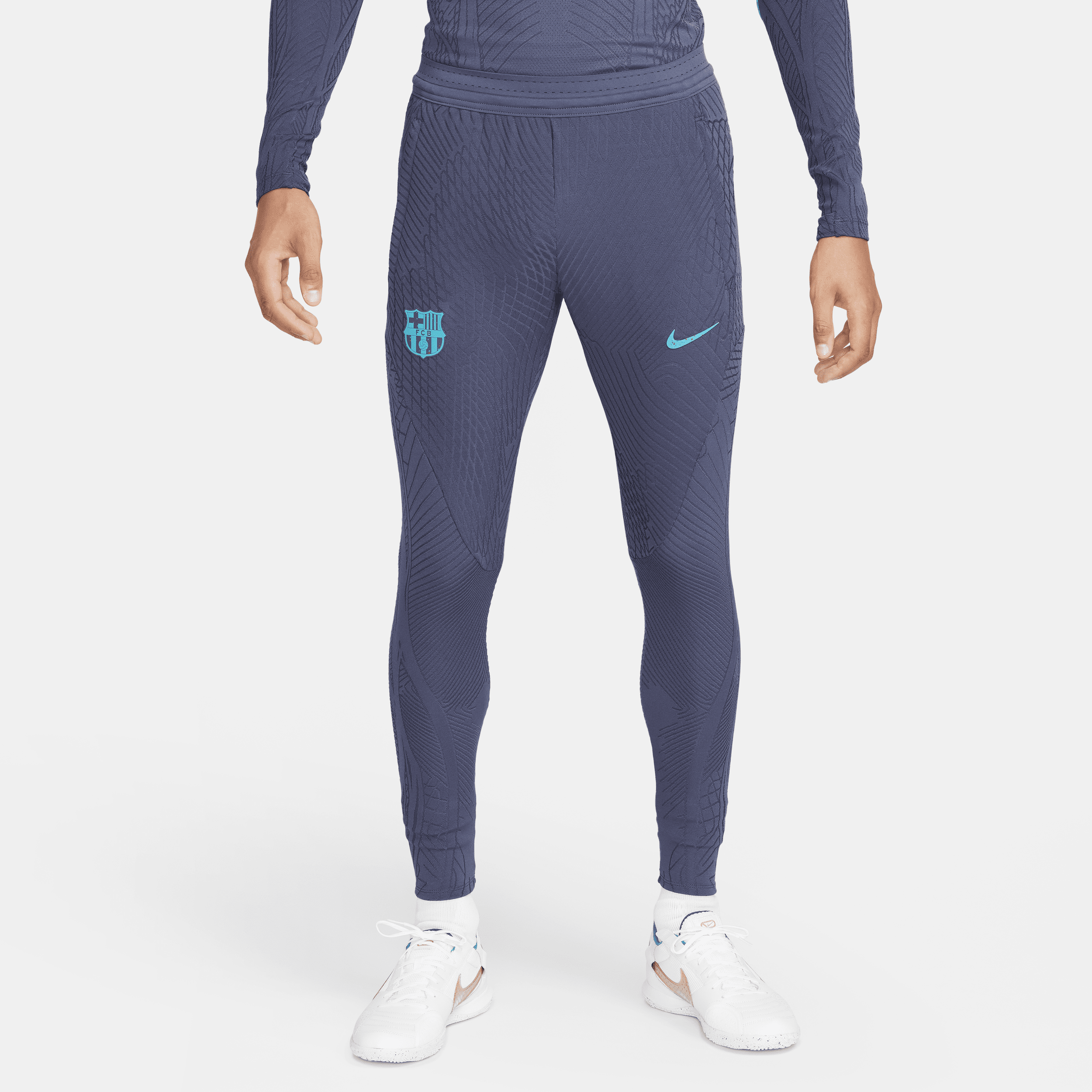 Pantaloni da calcio Nike Dri-FIT ADV FC Barcelona Strike Elite da uomo – Terza - Blu