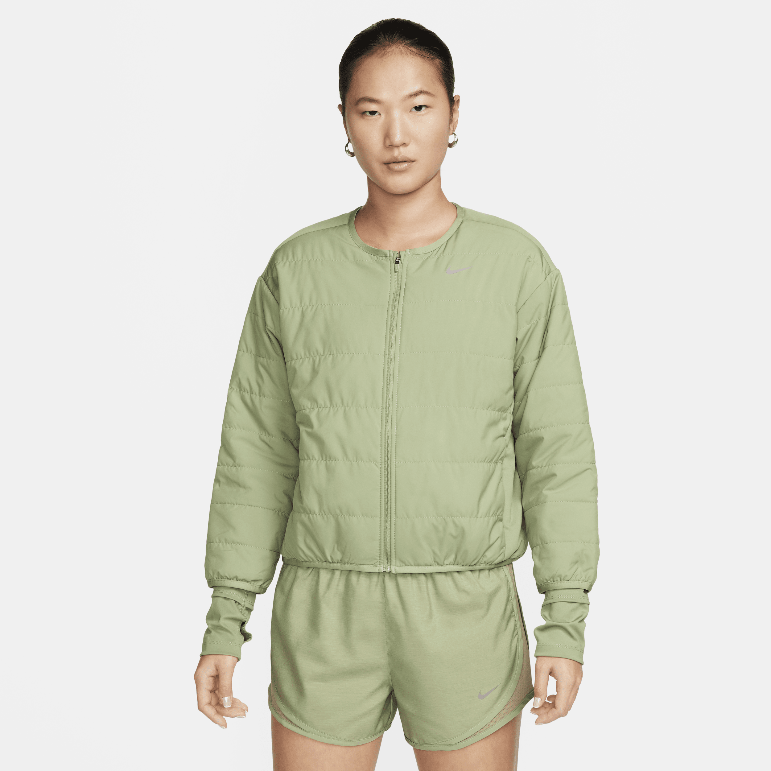 【ナイキ(NIKE)公式ストア】ナイキ Therma-FIT スウィフト ウィメンズ ランニングジャケット FB7512-386 グリーン 【ナイキ(NIKE)公式ストア】ナイキ Therma-FIT スウィフト ウィメンズ ランニングジャケット FB7512-386 グリーン