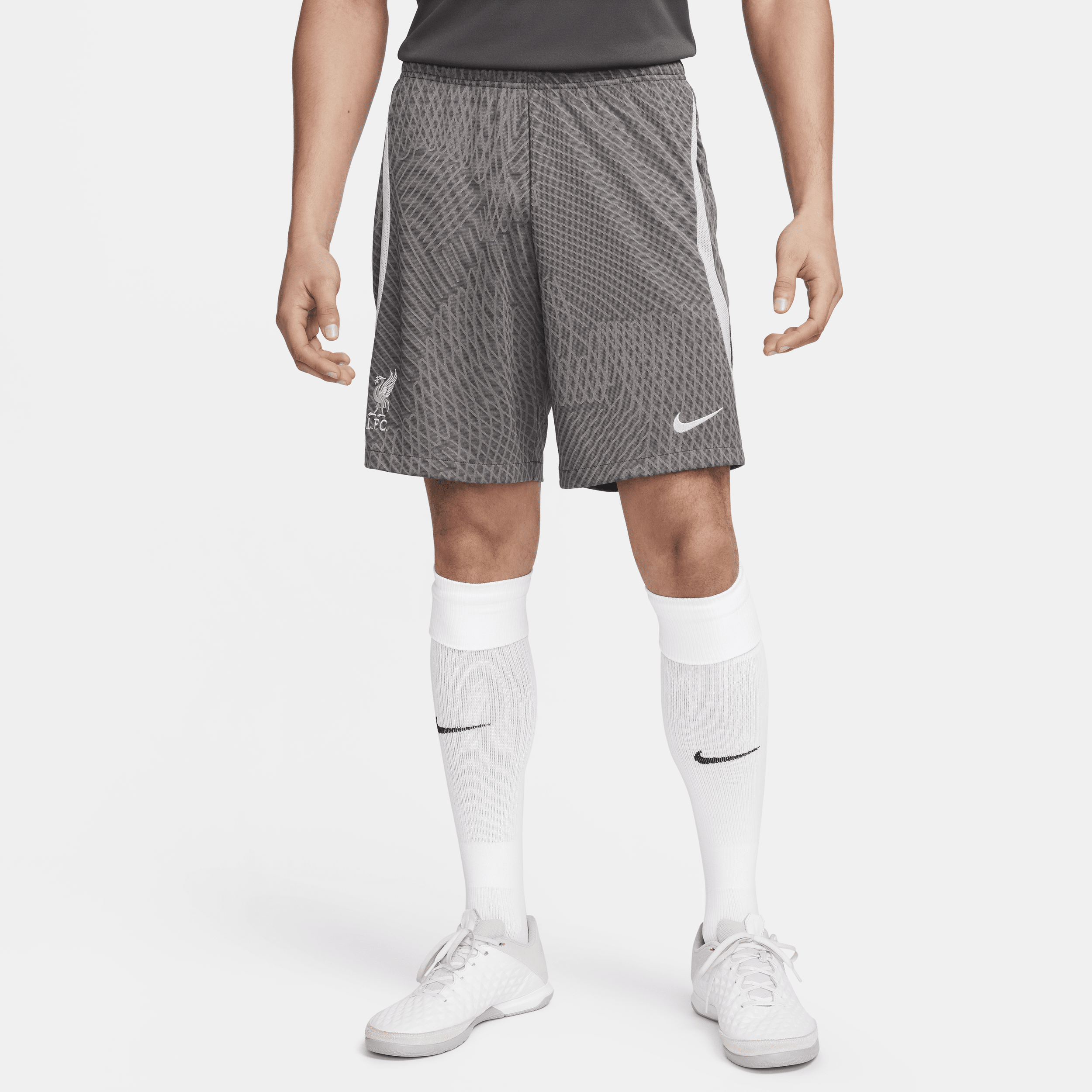 Shorts da calcio Nike Dri-FIT Liverpool FC Strike – Uomo - Grigio