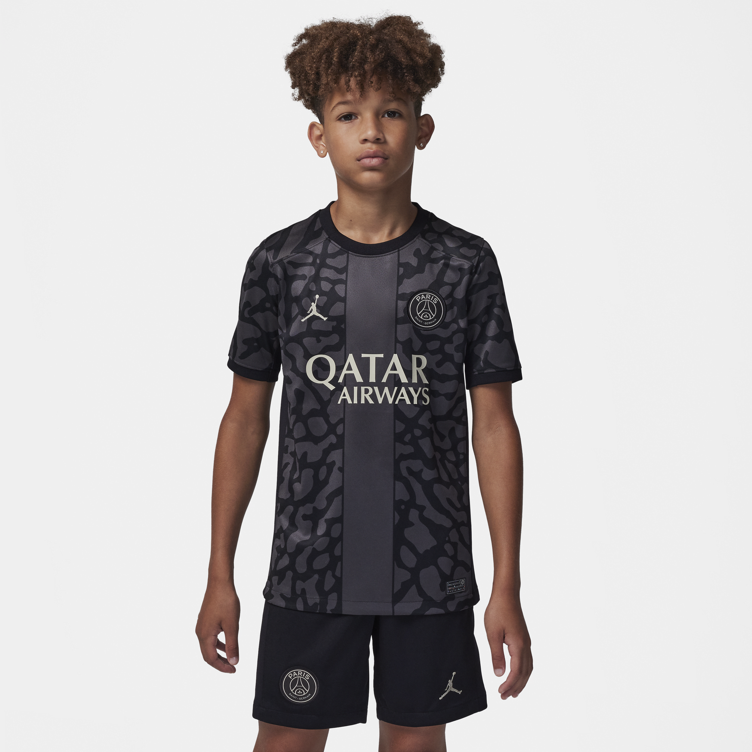 Camisa Nike Paris Saint-Germain III 2023/24 Torcedor Pro Infantil
