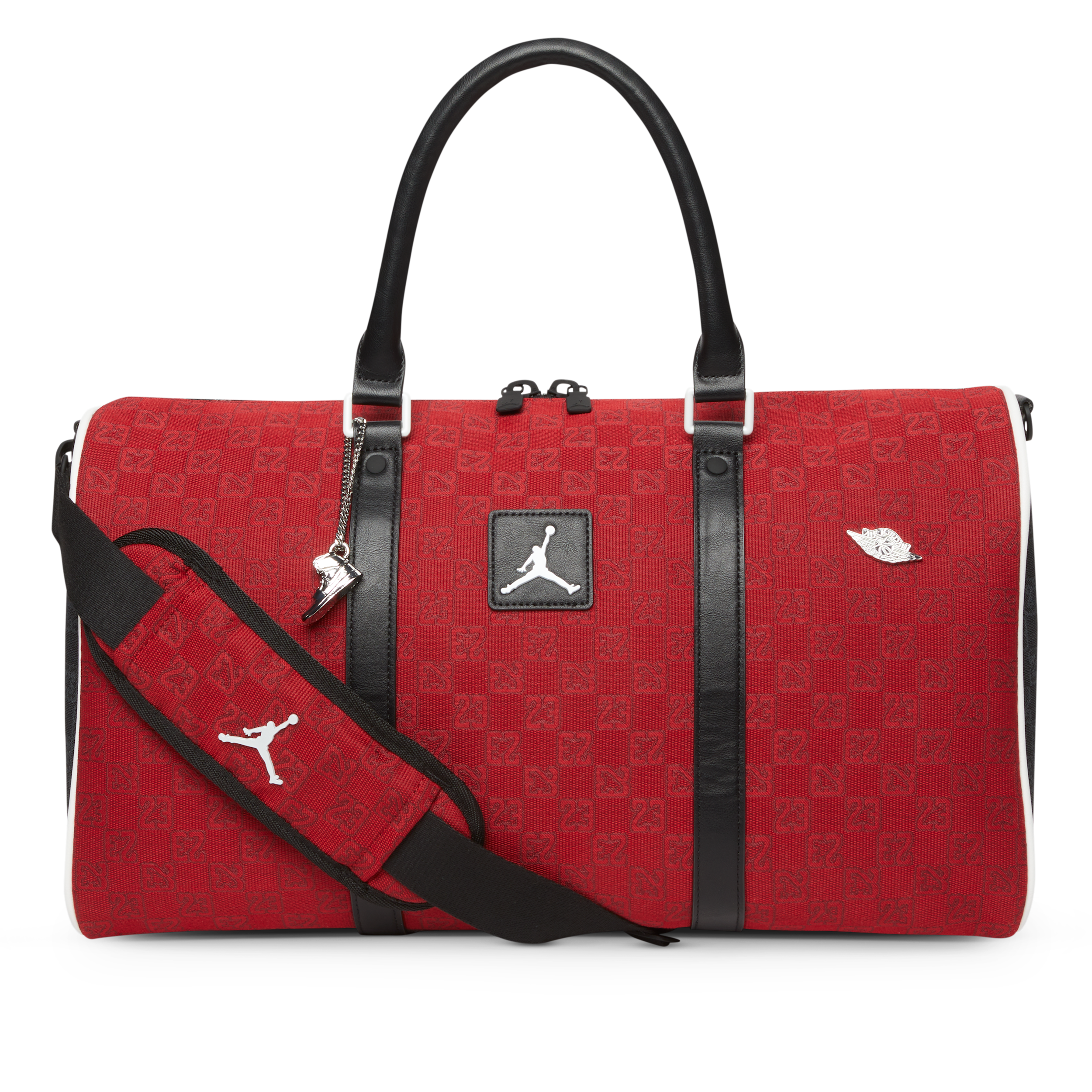 【ナイキ(NIKE)公式ストア】ジョーダン モノグラム ダッフル (25L) ダッフルバッグ FJ6787-636 レッド 【ナイキ(NIKE)公式ストア】ジョーダン モノグラム ダッフル (25L) ダッフルバッグ FJ6787-636 レッド