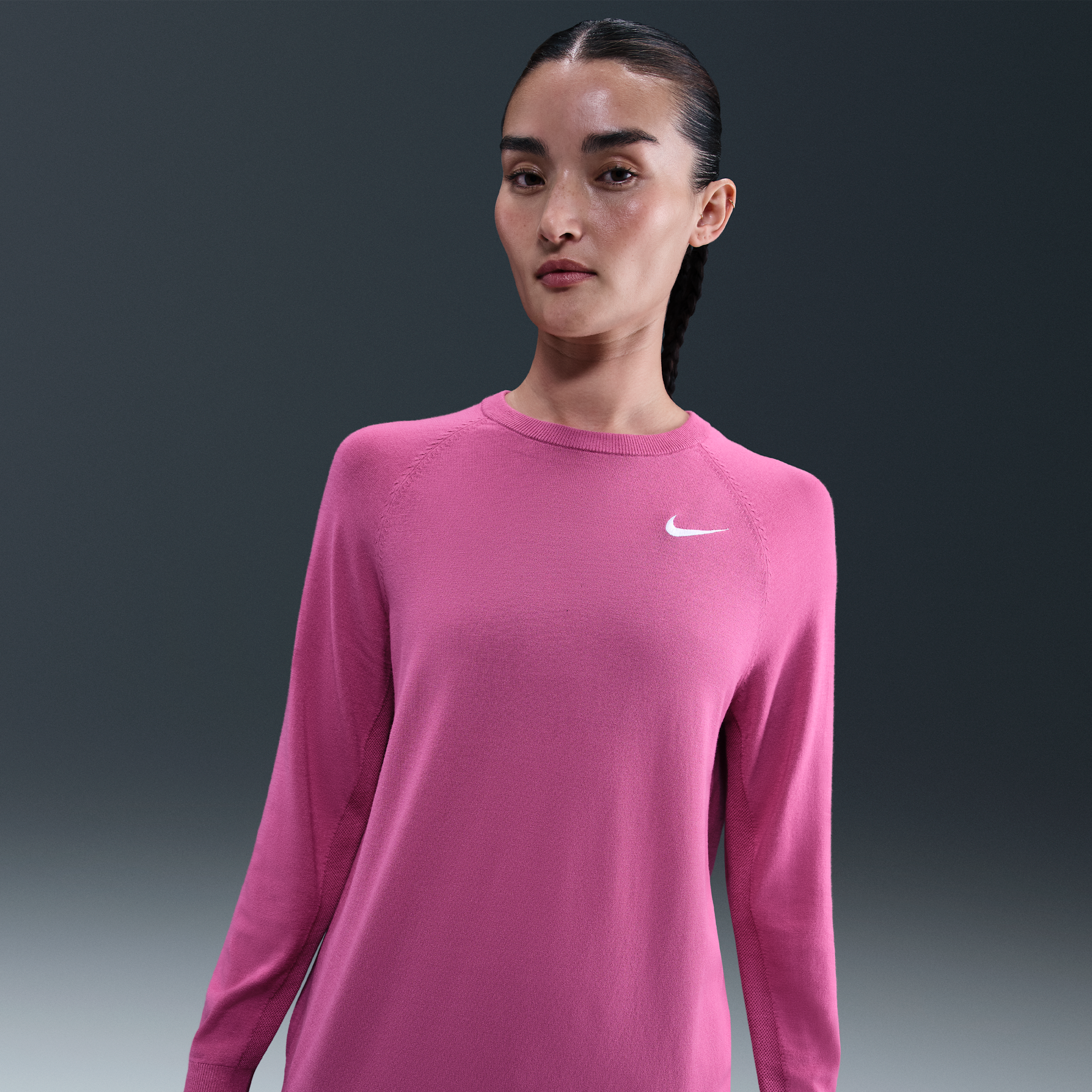 【ナイキ(NIKE)公式ストア】ナイキ ツアー ウィメンズ ゴルフセーター DR5339-665 ピンク 【ナイキ(NIKE)公式ストア】ナイキ ツアー ウィメンズ ゴルフセーター DR5339-665 ピンク