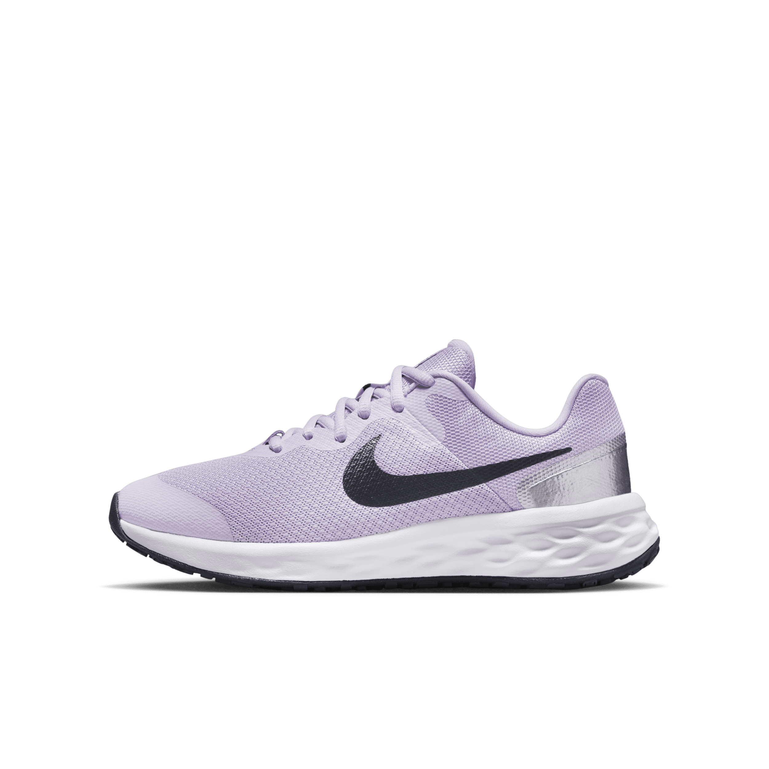 Nike Revolution 6-løbesko til vej til større børn - lilla