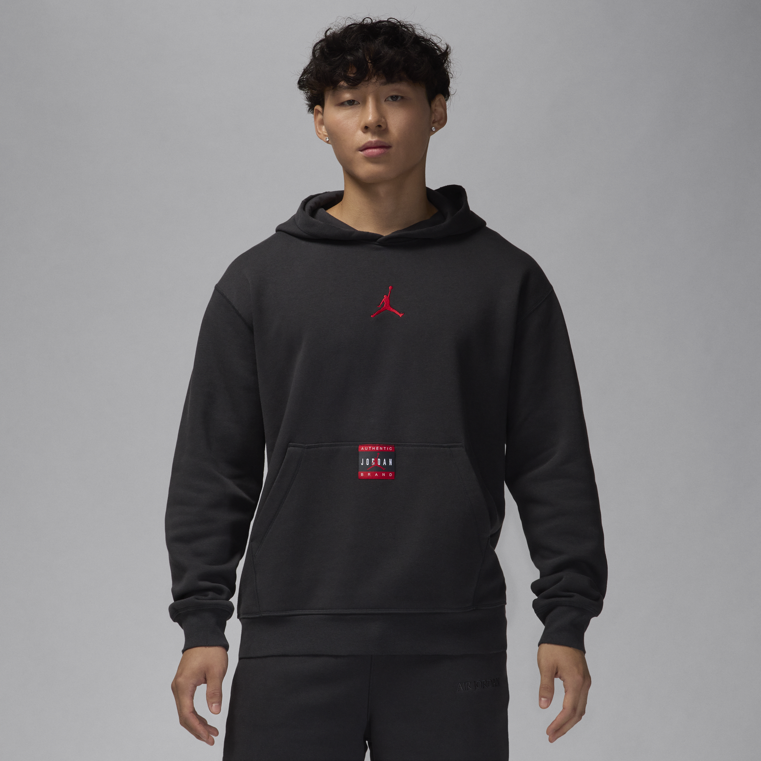 【ナイキ(NIKE)公式ストア】ジョーダン ブルックリン フリース メンズ プルオーバー パーカー HQ2665-045 ブラック 【ナイキ(NIKE)公式ストア】ジョーダン ブルックリン フリース メンズ プルオーバー パーカー HQ2665-045 ブラック