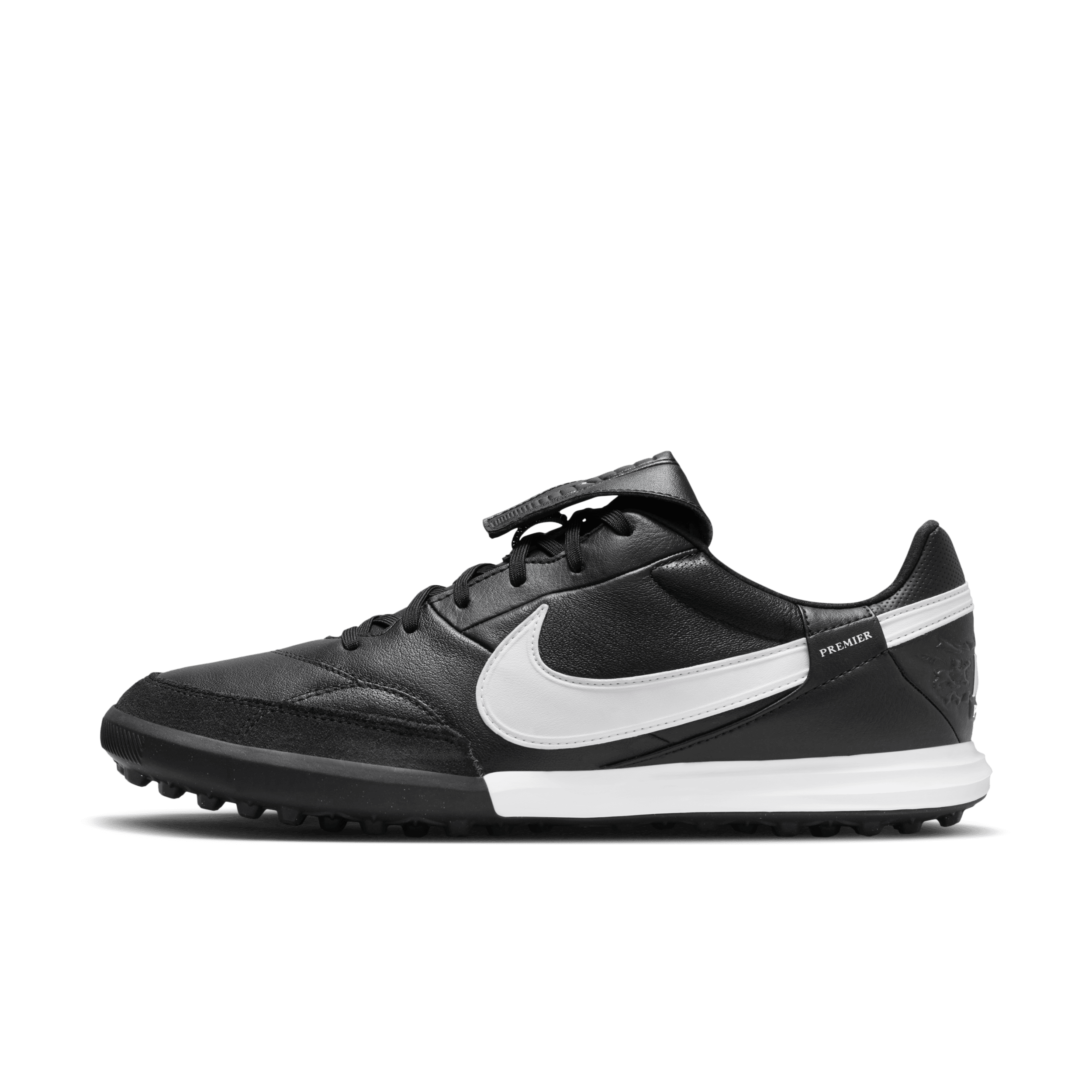 NikePremier 3 low-top voetbalschoenen (turf) - Zwart