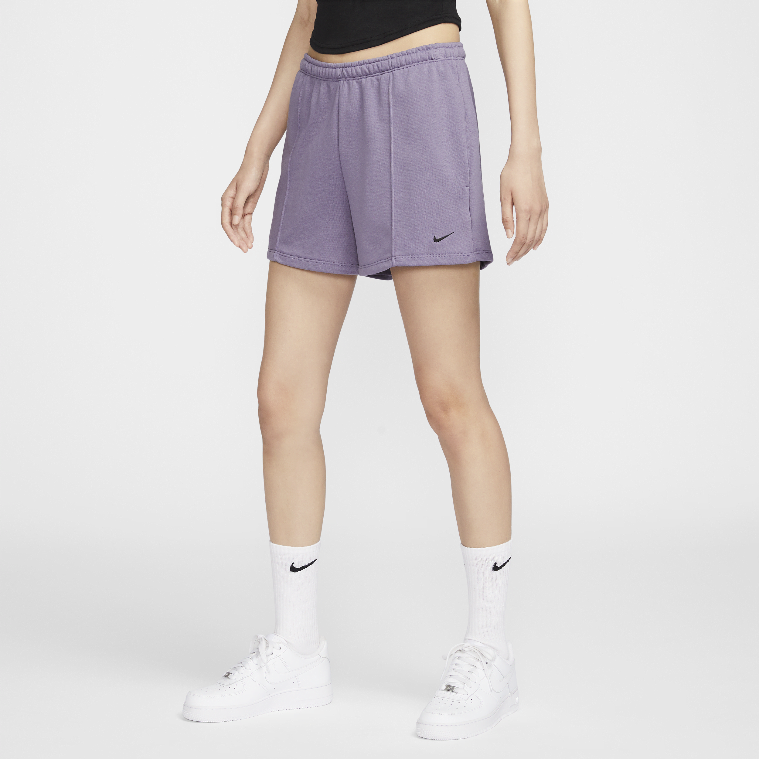 【ナイキ(NIKE)公式ストア】ナイキ スポーツウェア チル テリー ウィメンズ ミッドライズ 10cm フレンチ テリー ショートパンツ HF6941-509 パープル 【ナイキ(NIKE)公式ストア】ナイキ スポーツウェア チル テリー ウィメンズ ミッドライズ 10cm フレンチ テリー ショートパンツ HF6941-509 パープル