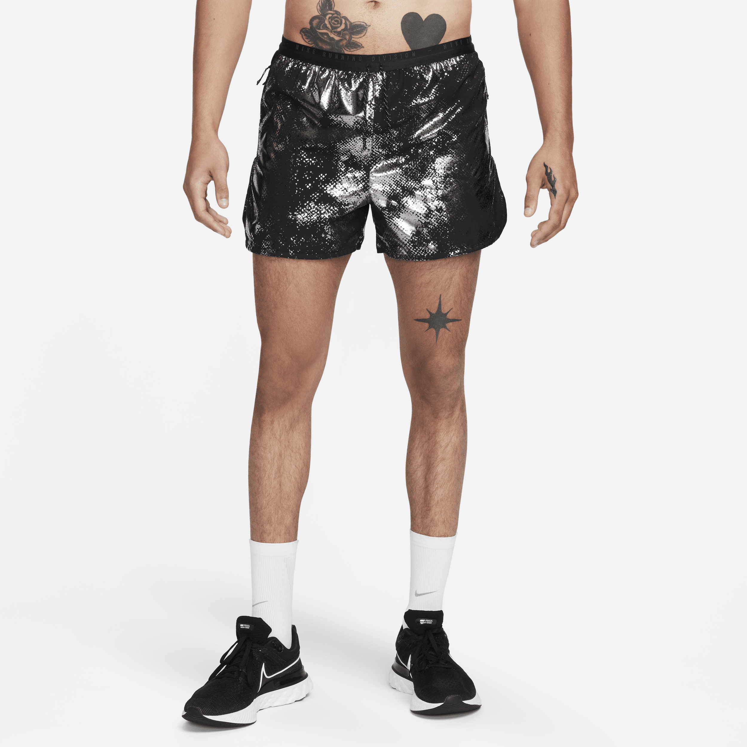 Nike Running Division Pantalón corto de running Dri-FIT de 10 cm con malla interior - Hombre - Negro